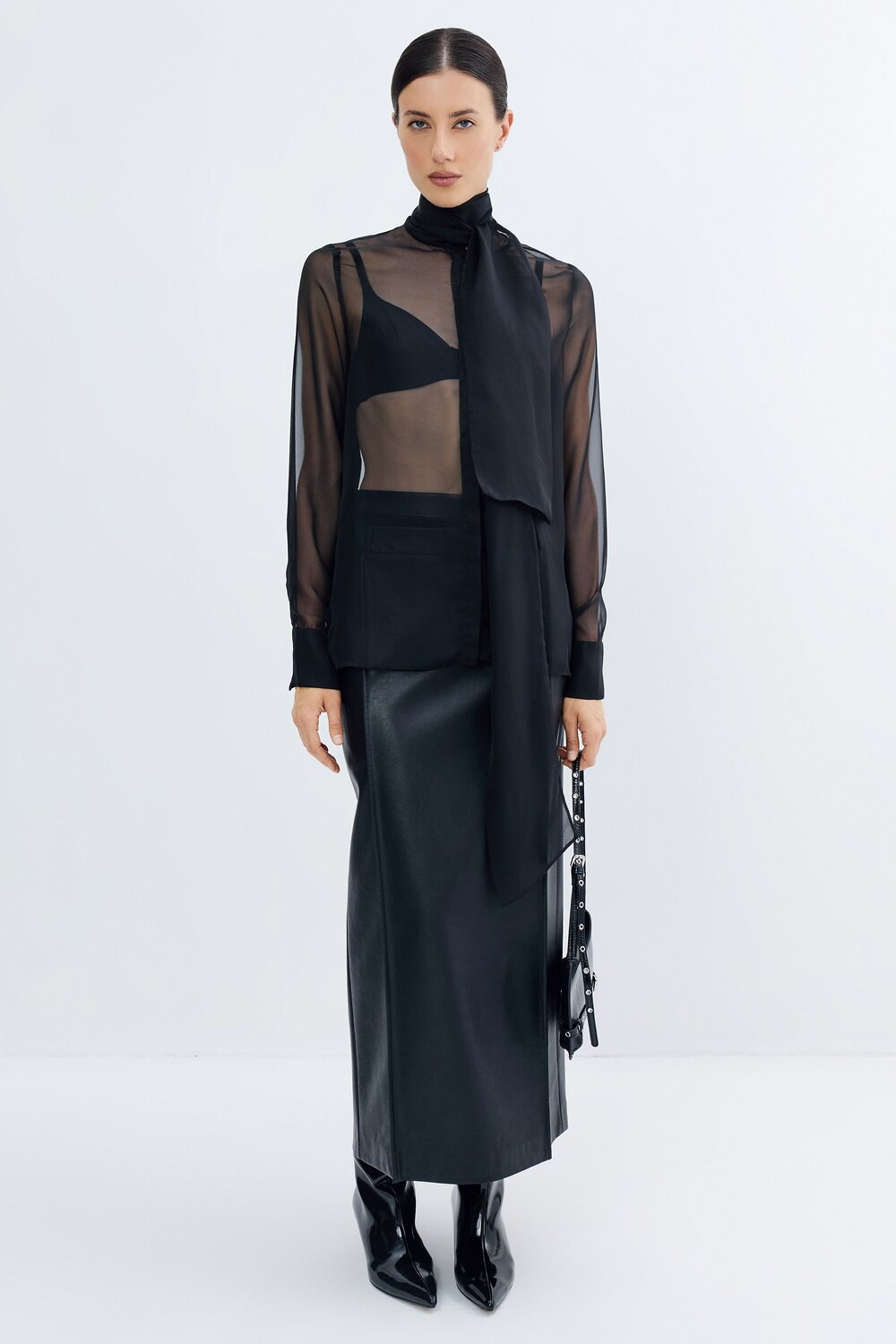 TOPTOP Блуза 596041 TT.020.14495.900.02631 Черный