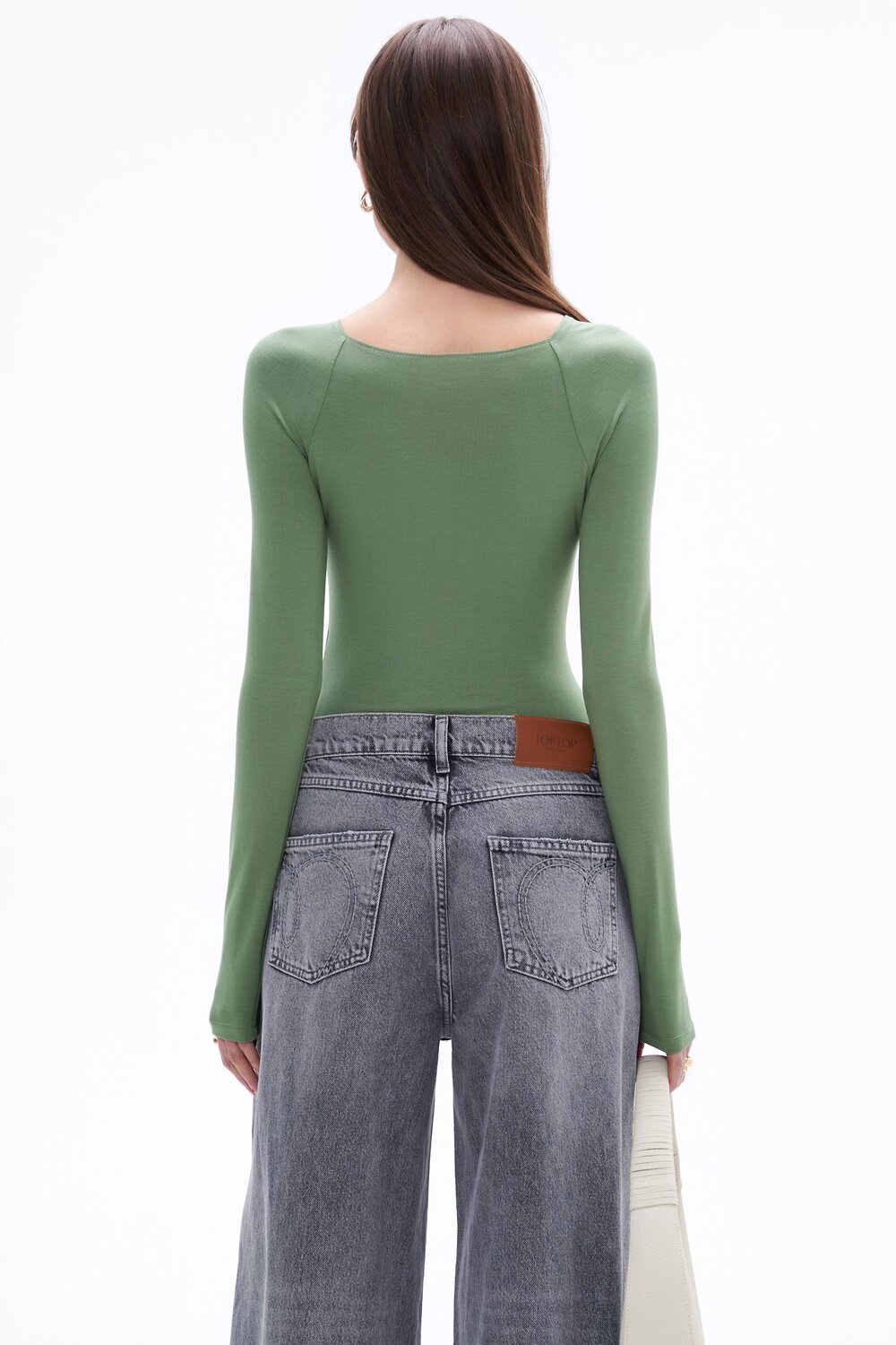 TOPTOP Боди 596077 TT.022.13418.510.02704 Хаки