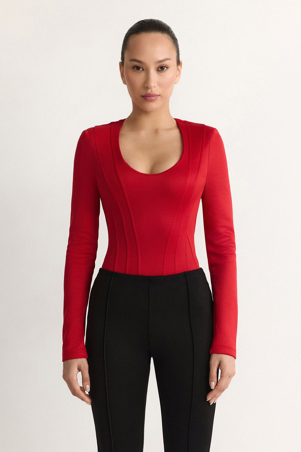 TOPTOP STUDIO Боди 596101 TTS.023.18296.320 Красный