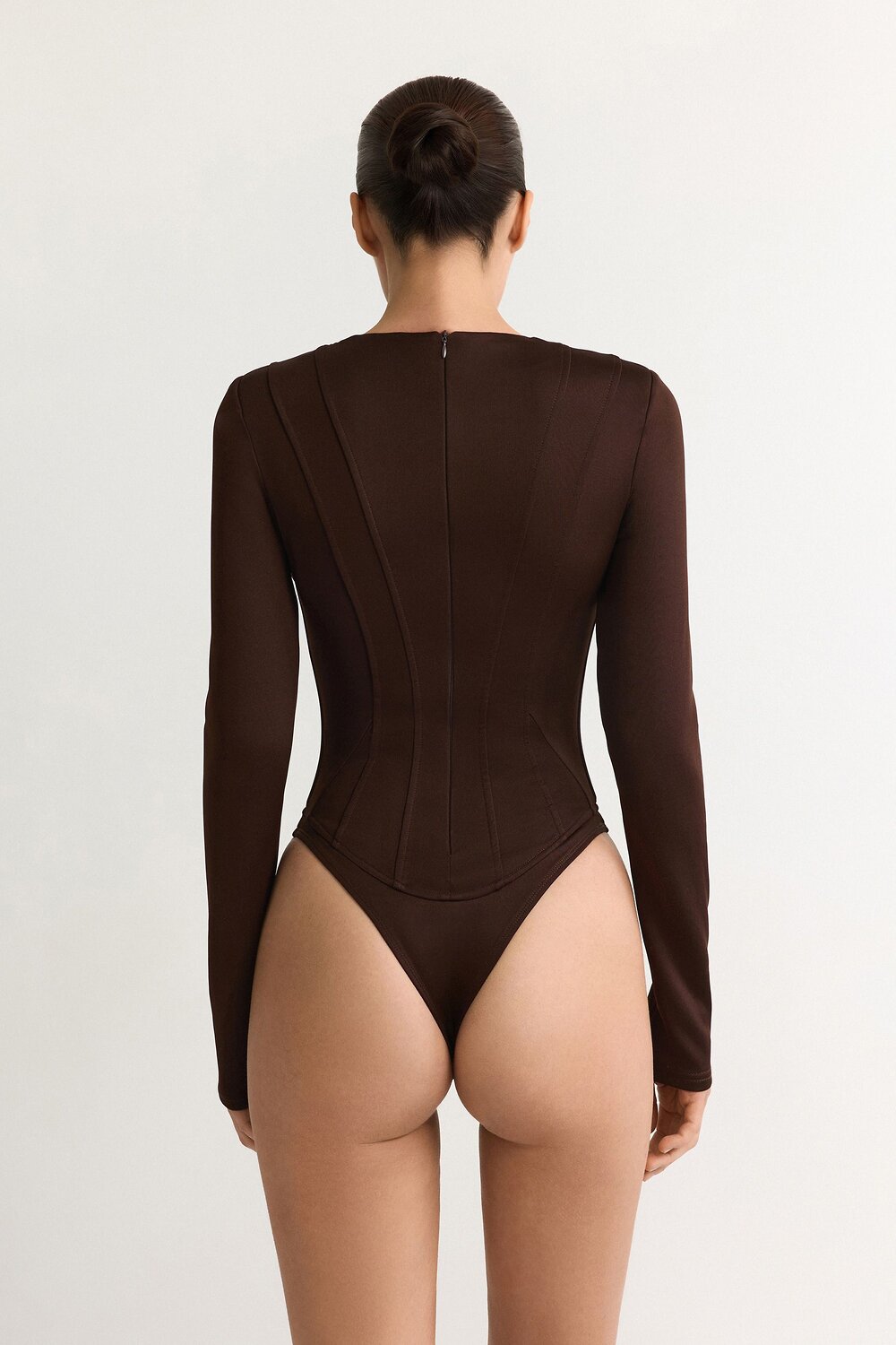 TOPTOP STUDIO Боди 596102 TTS.023.18296.700 Коричневый