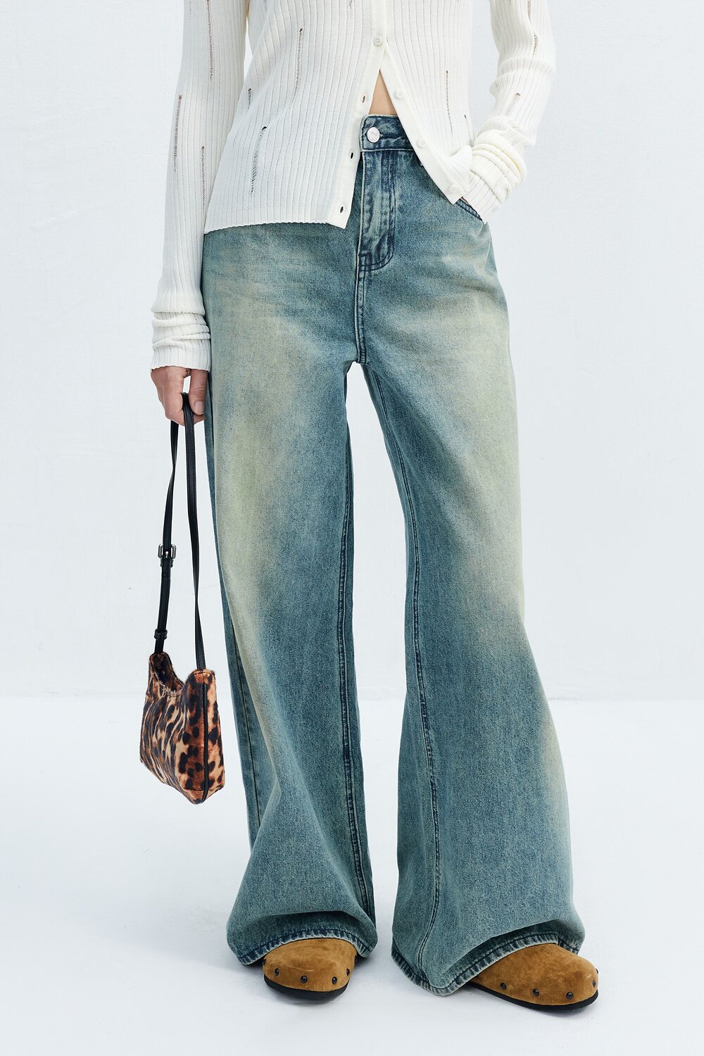 TOPTOP Джинсы 596258 TT.036.15078.500 Зеленый