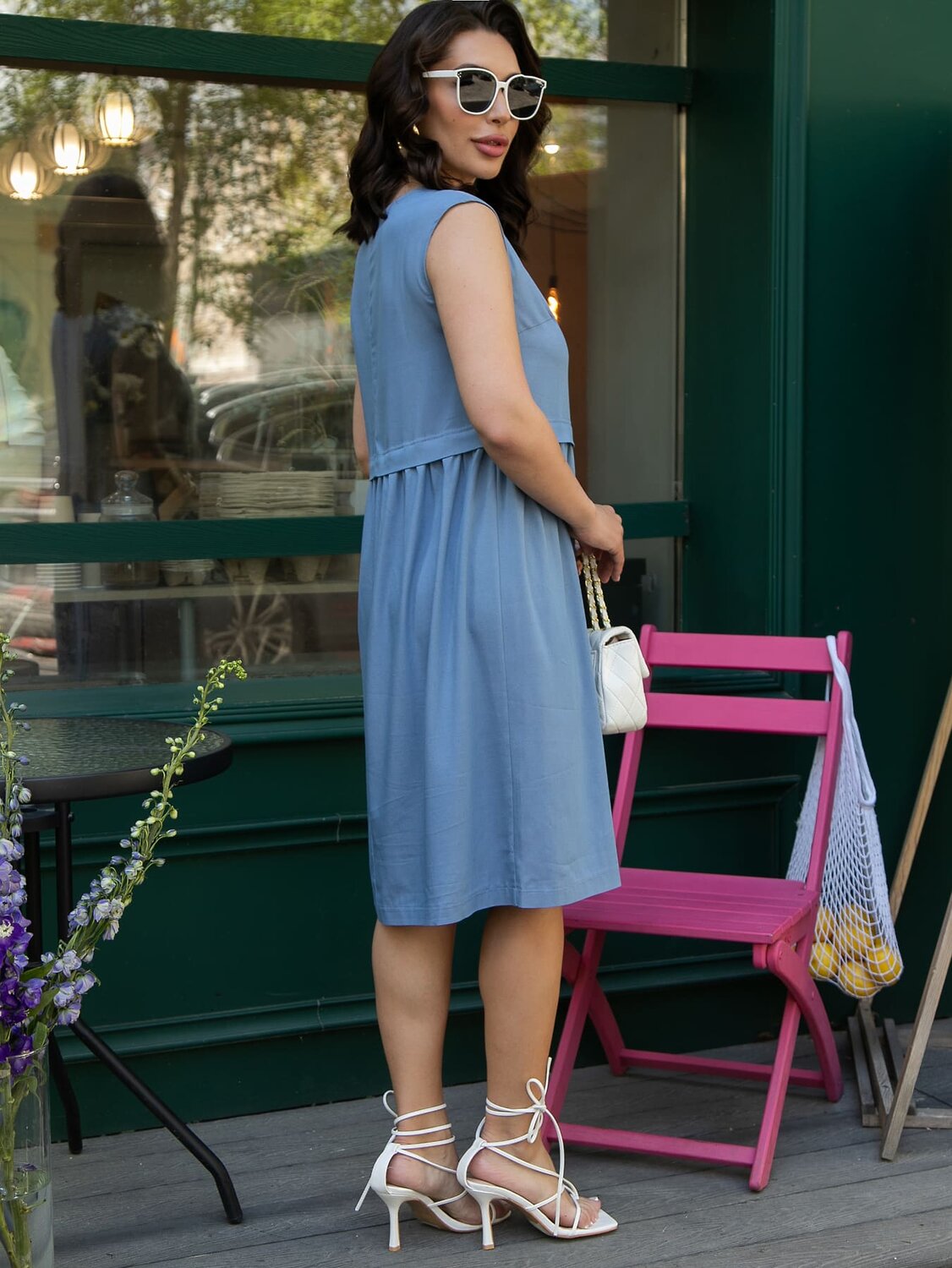 LT Collection Платье 596449 П15614-6М Синий