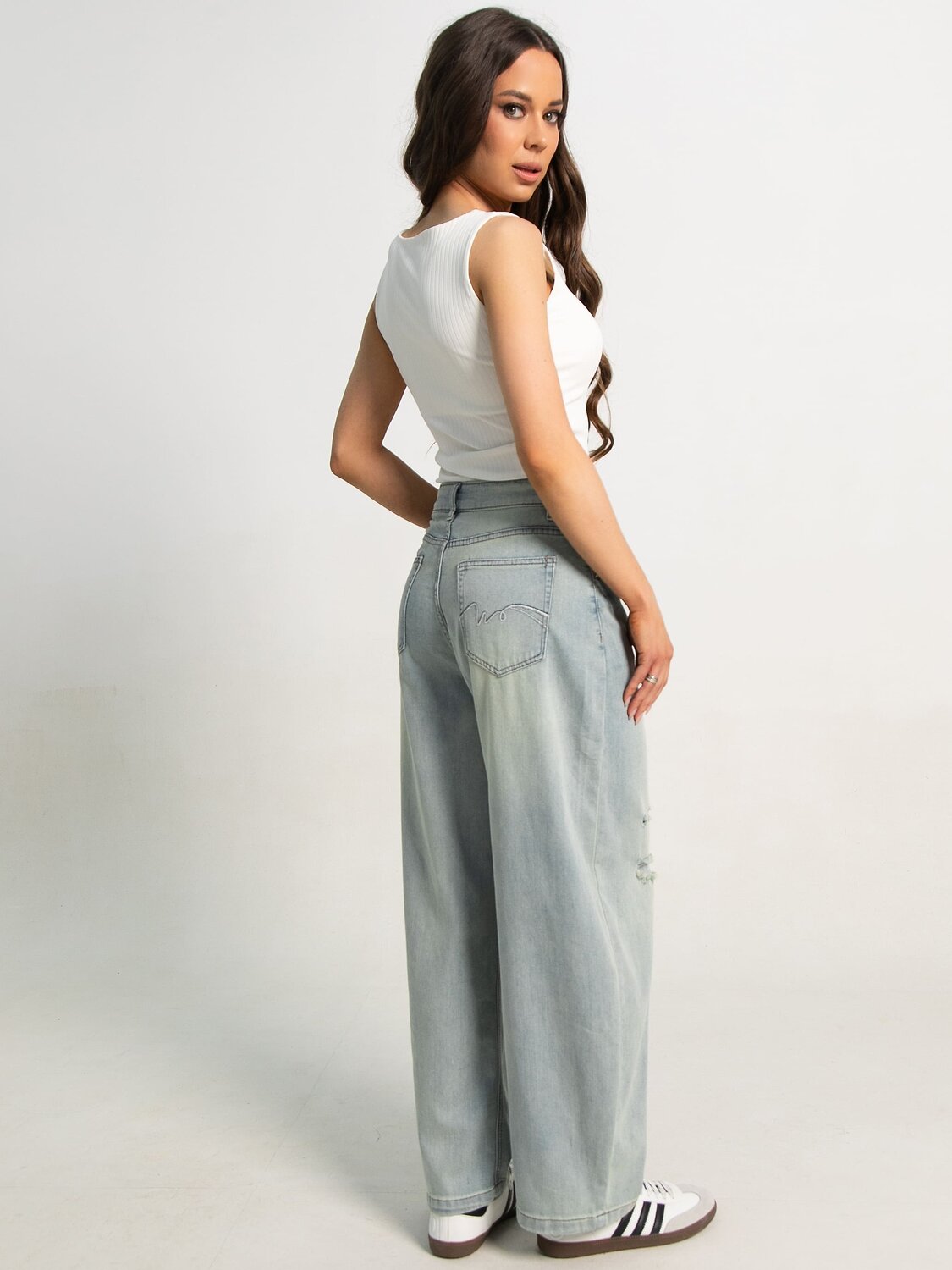 LT Collection Джинсы 596461 Б15766-7М Голубой