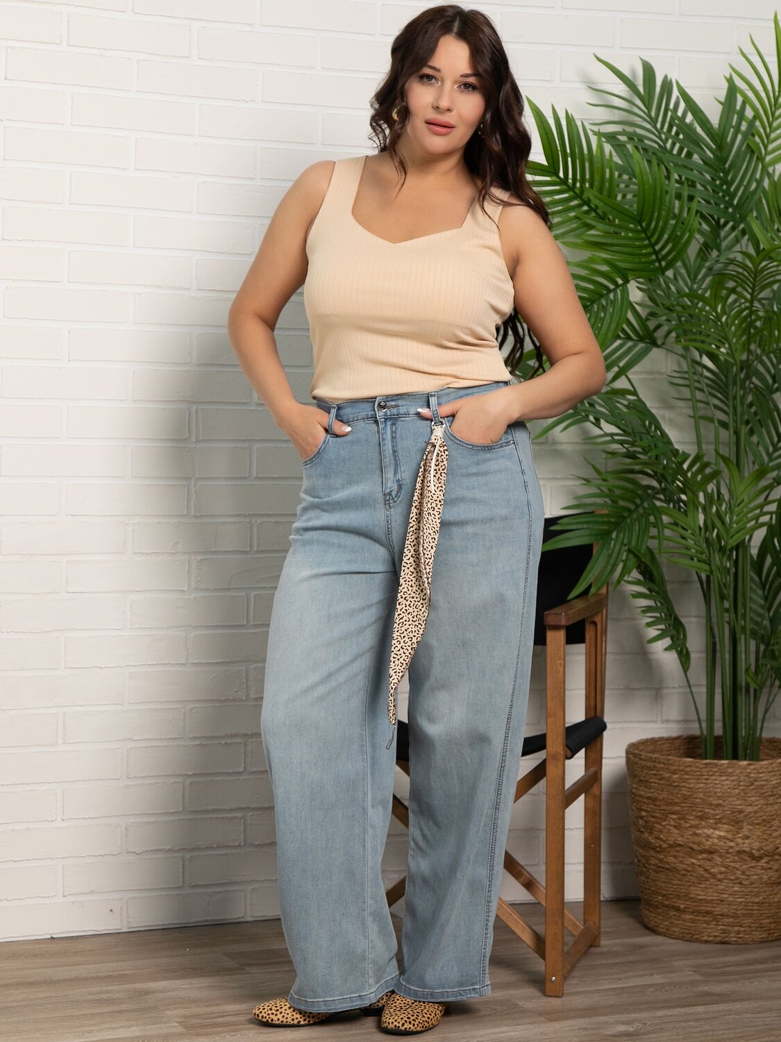 LT Collection Джинсы 596462 Б15768-7М Голубой