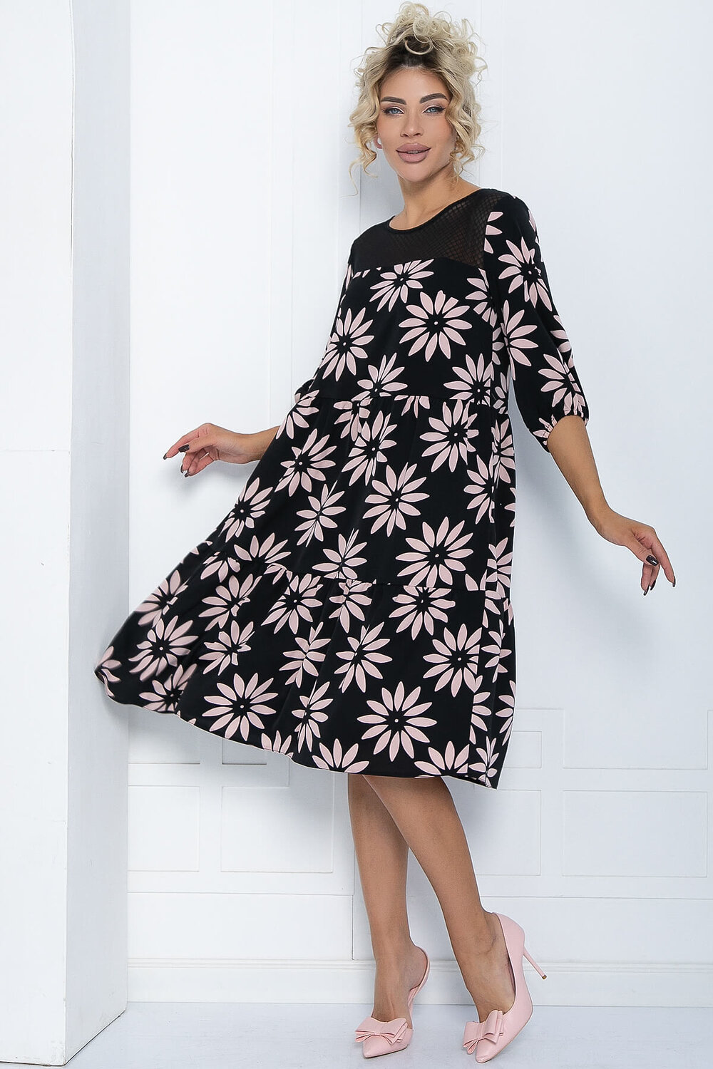 LT Collection Платье 596474 П15794-12М Черный