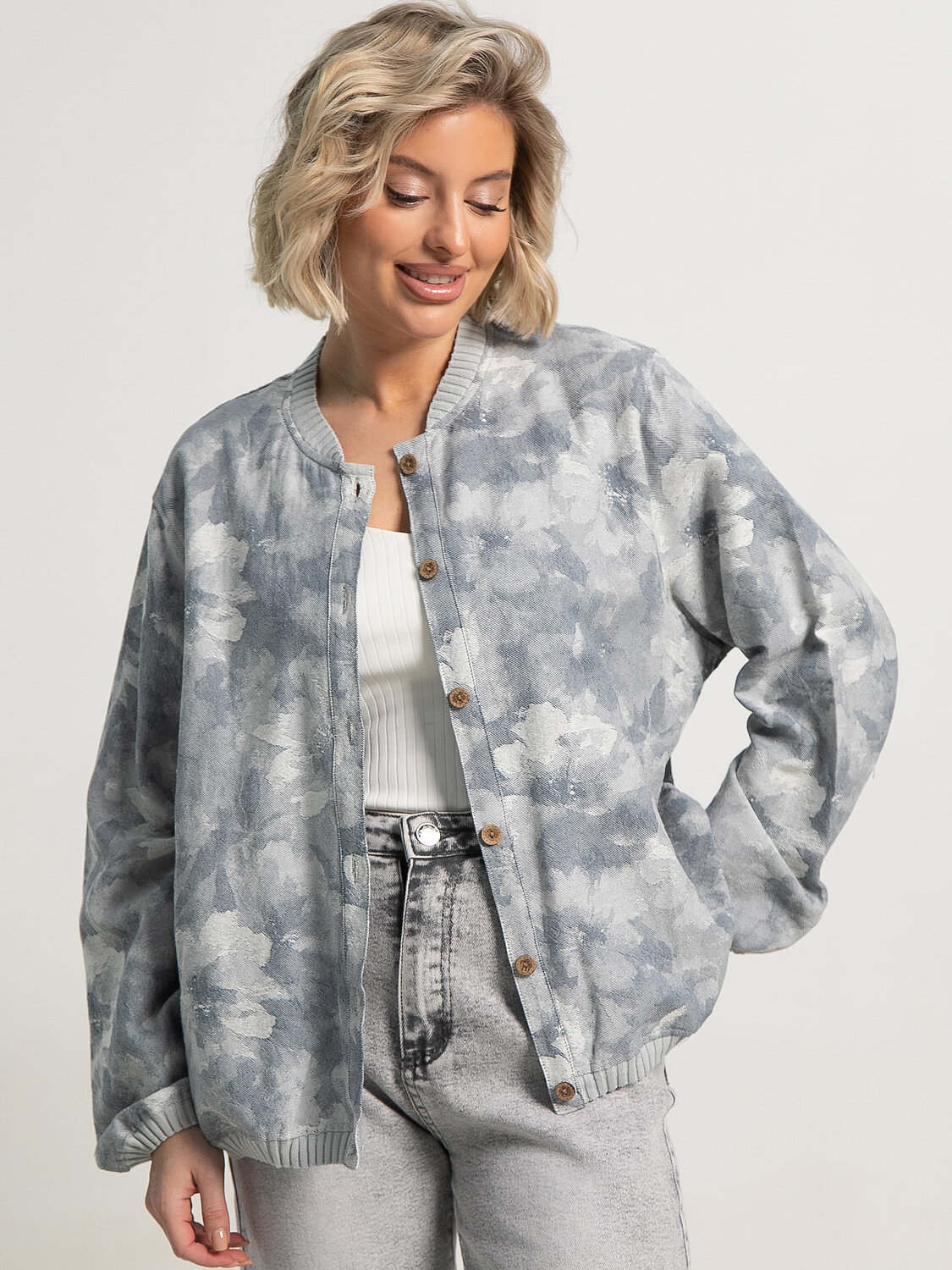 LT Collection Жакет 596483 Б15806-7М Голубой