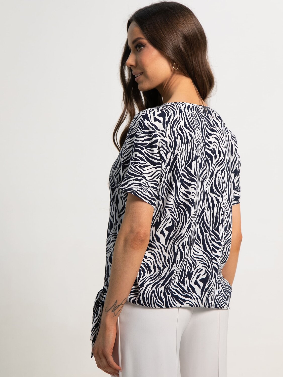 LT Collection Блуза 596498 Б15867-50М Синий