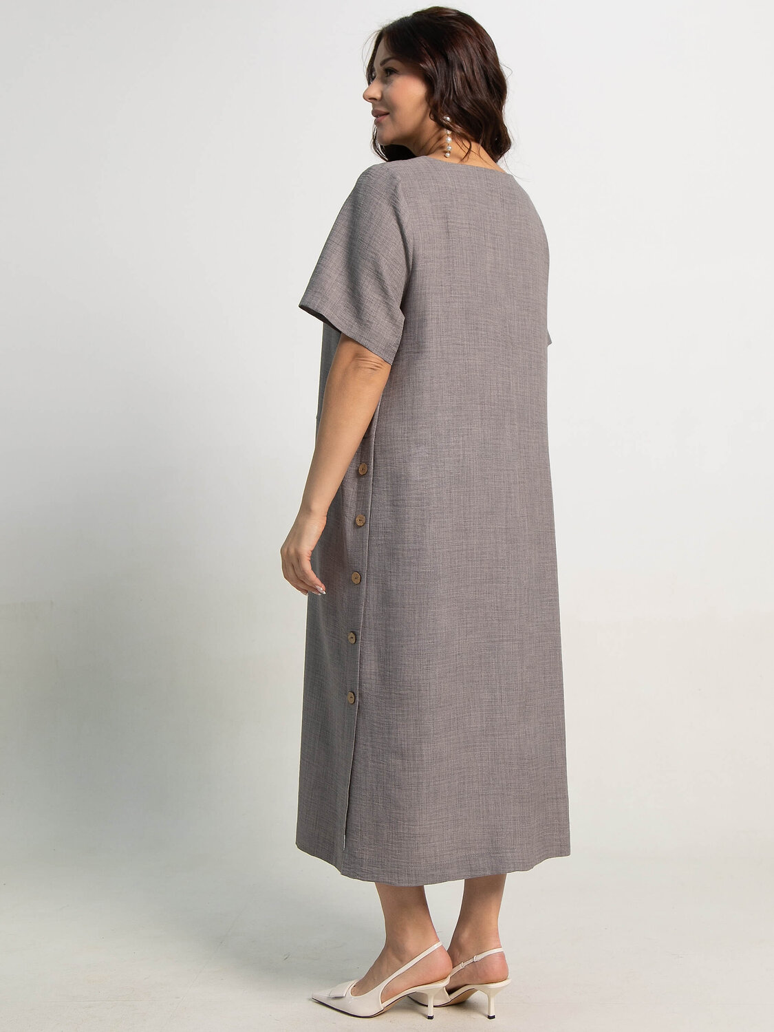 LT Collection Платье 596499 П15883-8М Серый