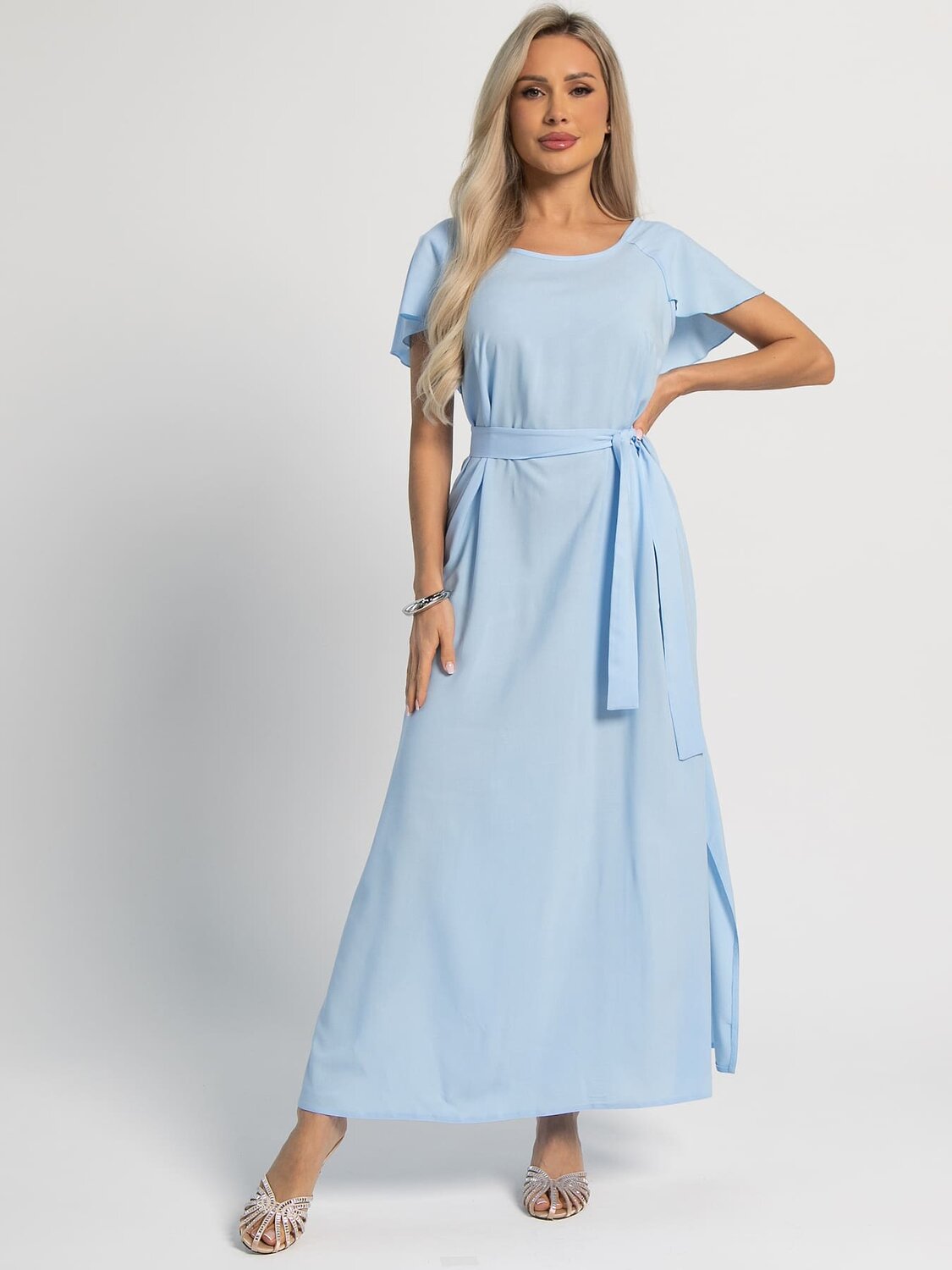 LT Collection Платье 596513 П15959-16М Голубой