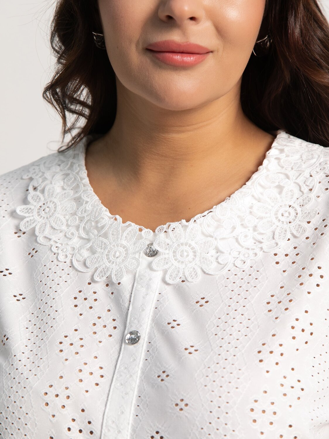 LT Collection Блуза 596522 Б15945-20М Белый