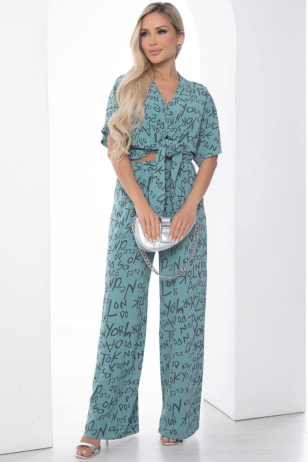 LT Collection Костюм 596544 К15902-7М Бирюза