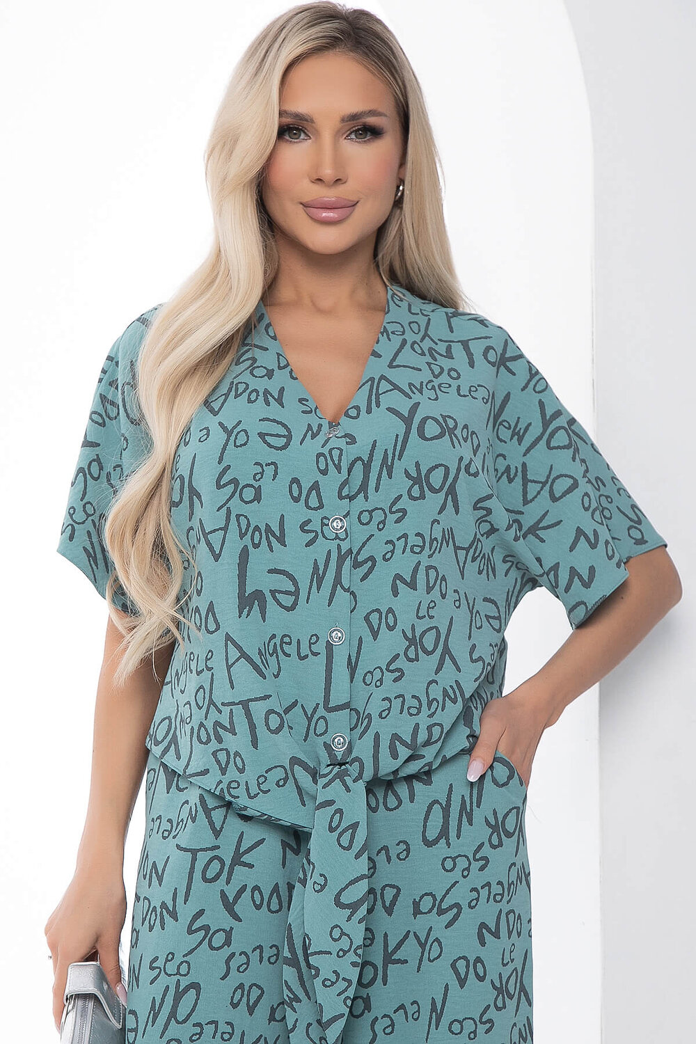 LT Collection Костюм 596544 К15902-7М Бирюза