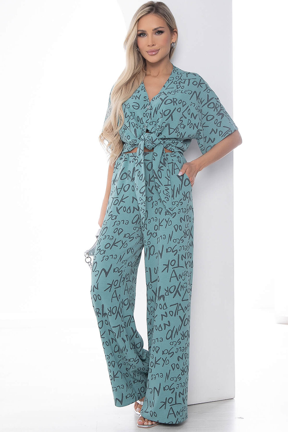 LT Collection Костюм 596544 К15902-7М Бирюза