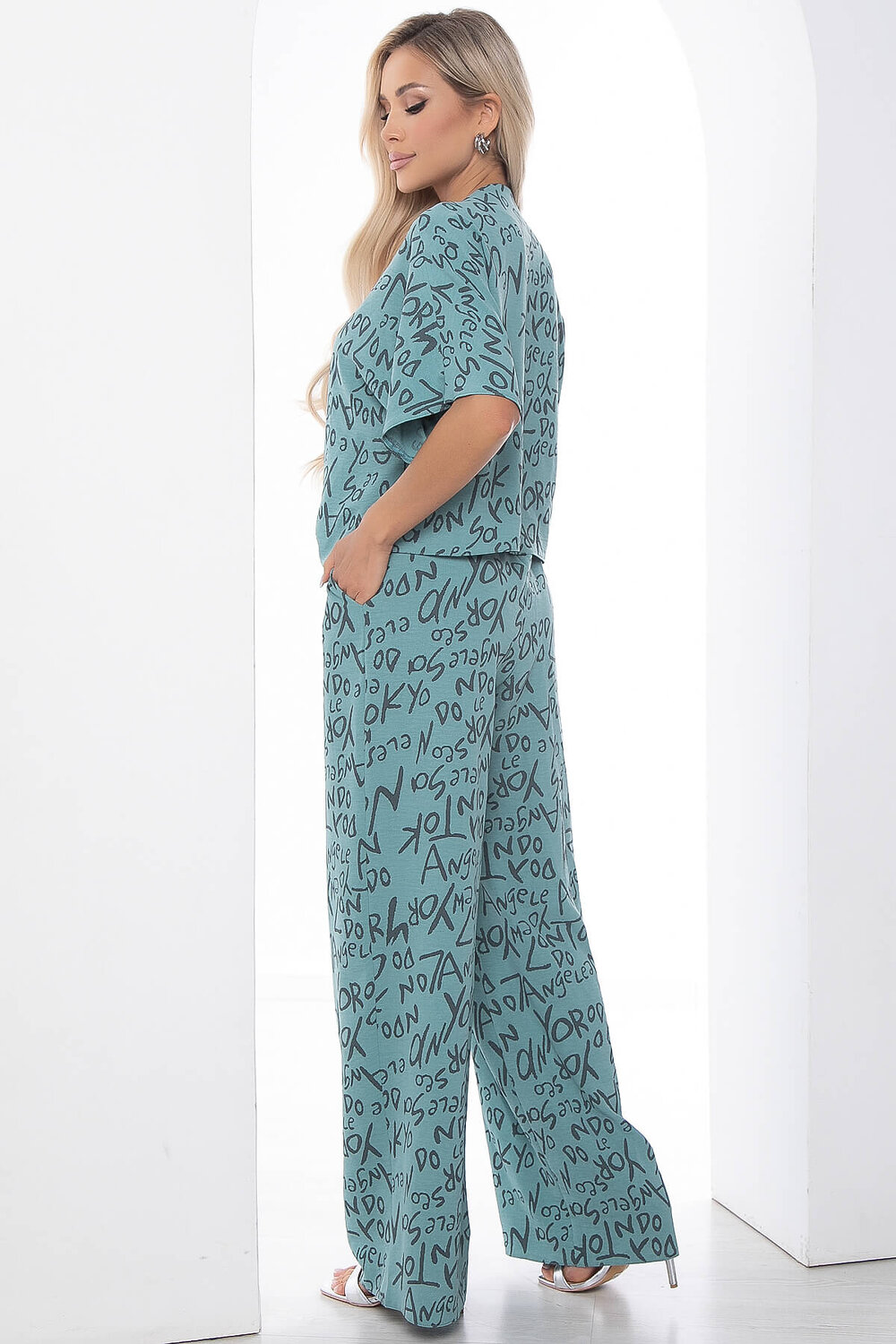 LT Collection Костюм 596544 К15902-7М Бирюза