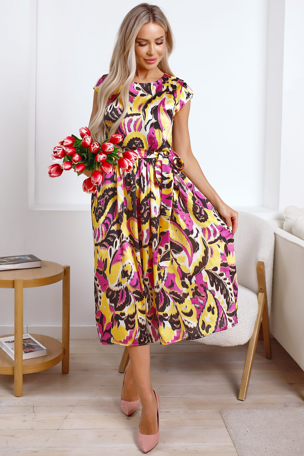 LT Collection Платье 596549 П15889-45М Фиолетовый