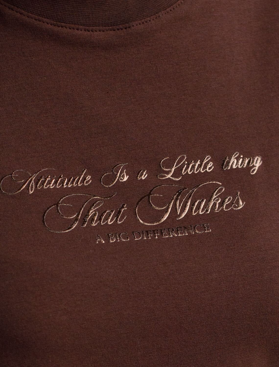 VILATTE Футболка 596638 D49.110 шоколад_little_things