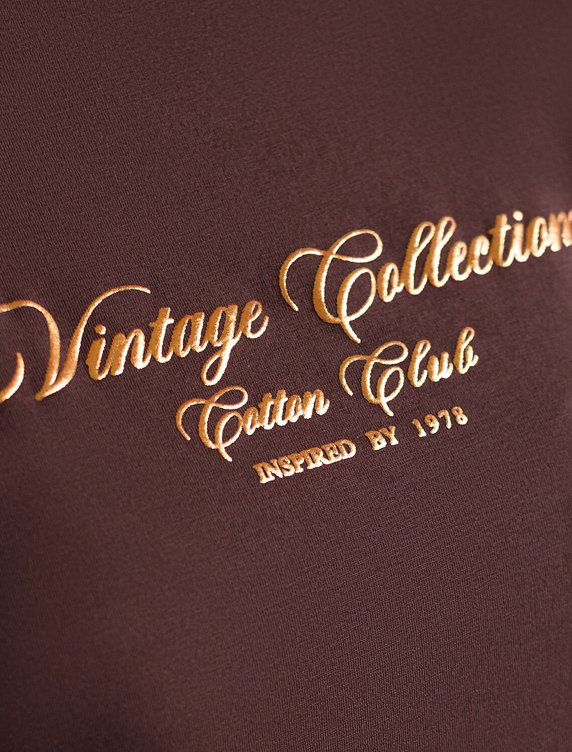 VILATTE Футболка 596639 D49.173 шоколад_vintage