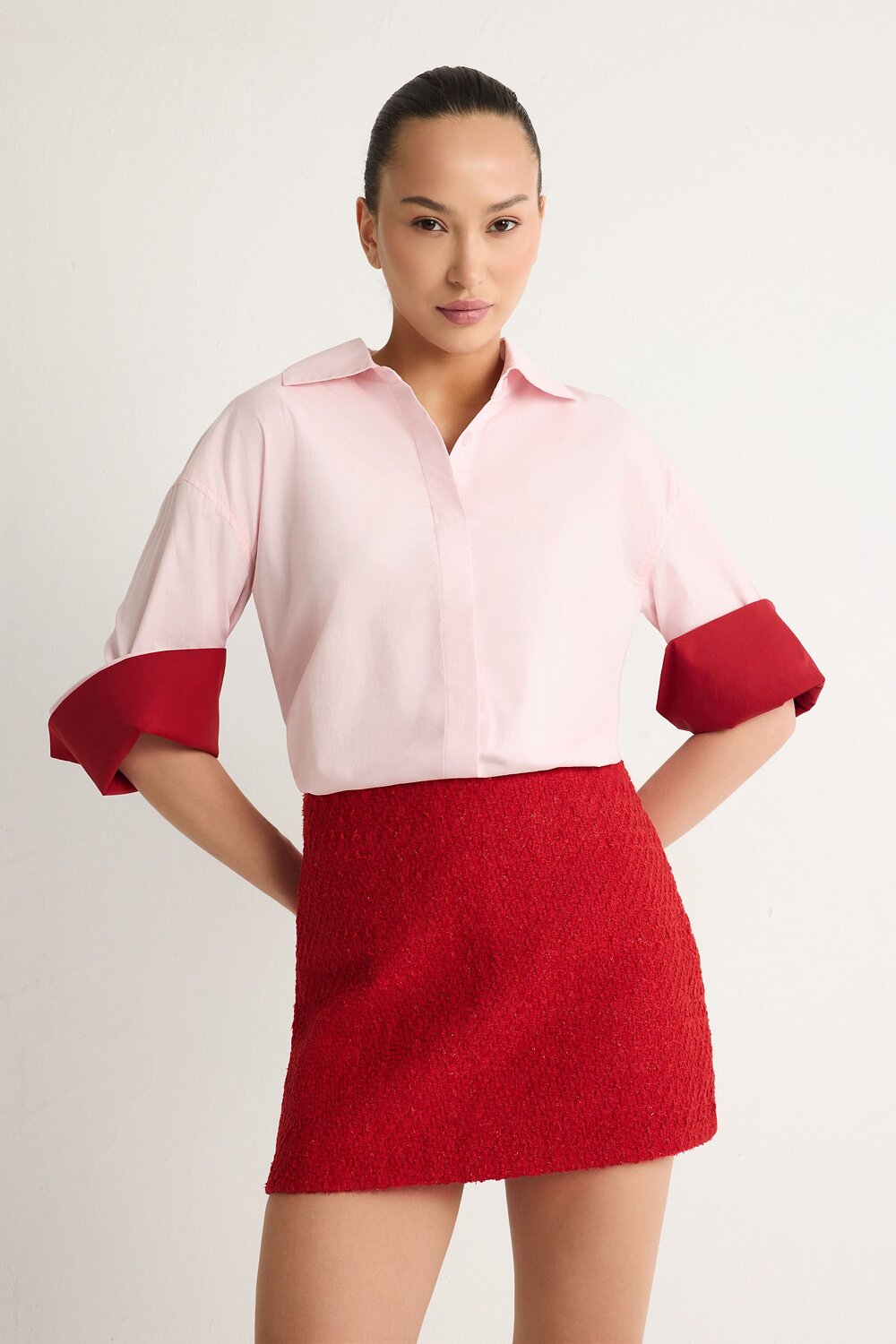TOPTOP Рубашка 596873 TT.021.17920.301 Розовый