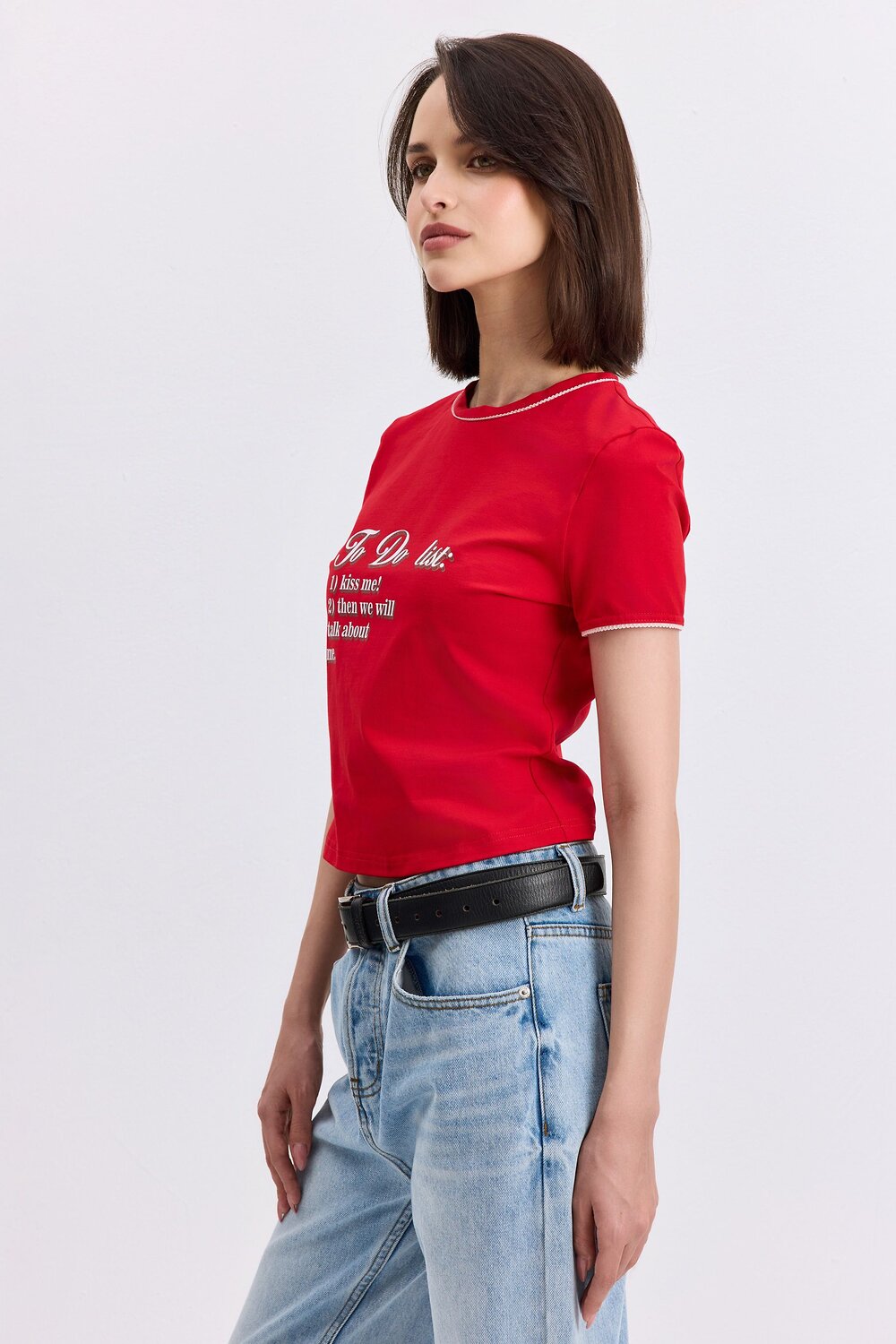 TOPTOP Футболка 596962 TT.027.17003.321.04950 Красный