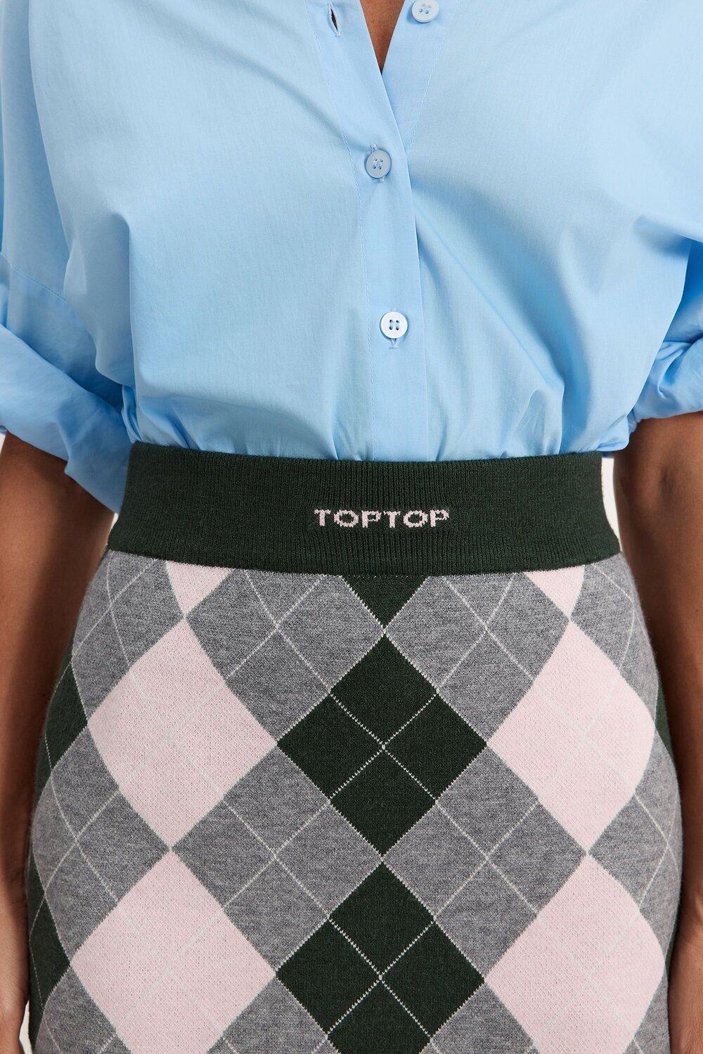 TOPTOP Юбка 597080 TT.070.17708.501 Зеленый