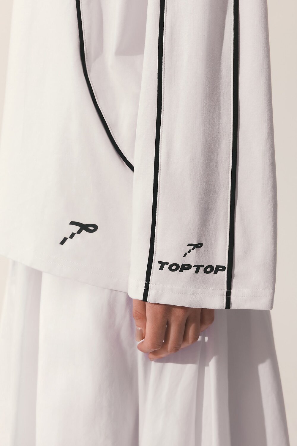 TOPTOP Лонгслив 597504 TT.904.16728.101 Белый