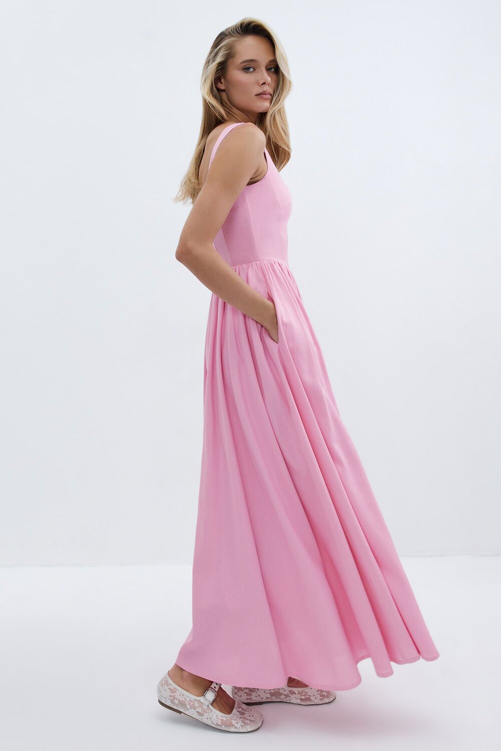 TOPTOP STUDIO Платье 597513 TTS.012.15743.300.03187 Розовый