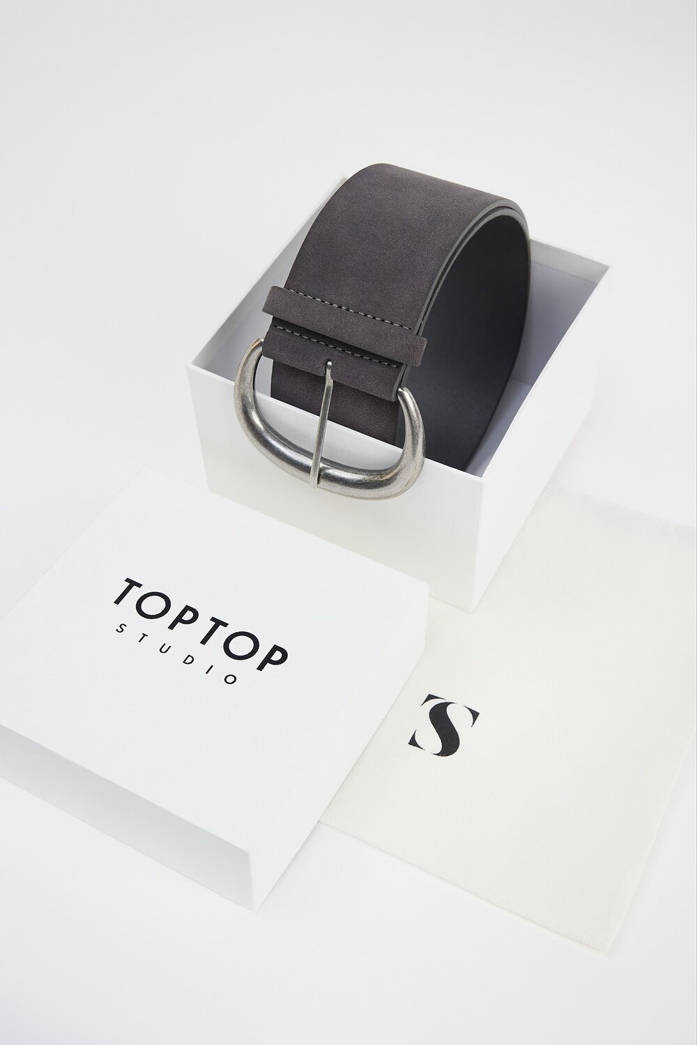 TOPTOP STUDIO Ремень 597645 TTS.806.16478.800 Серый