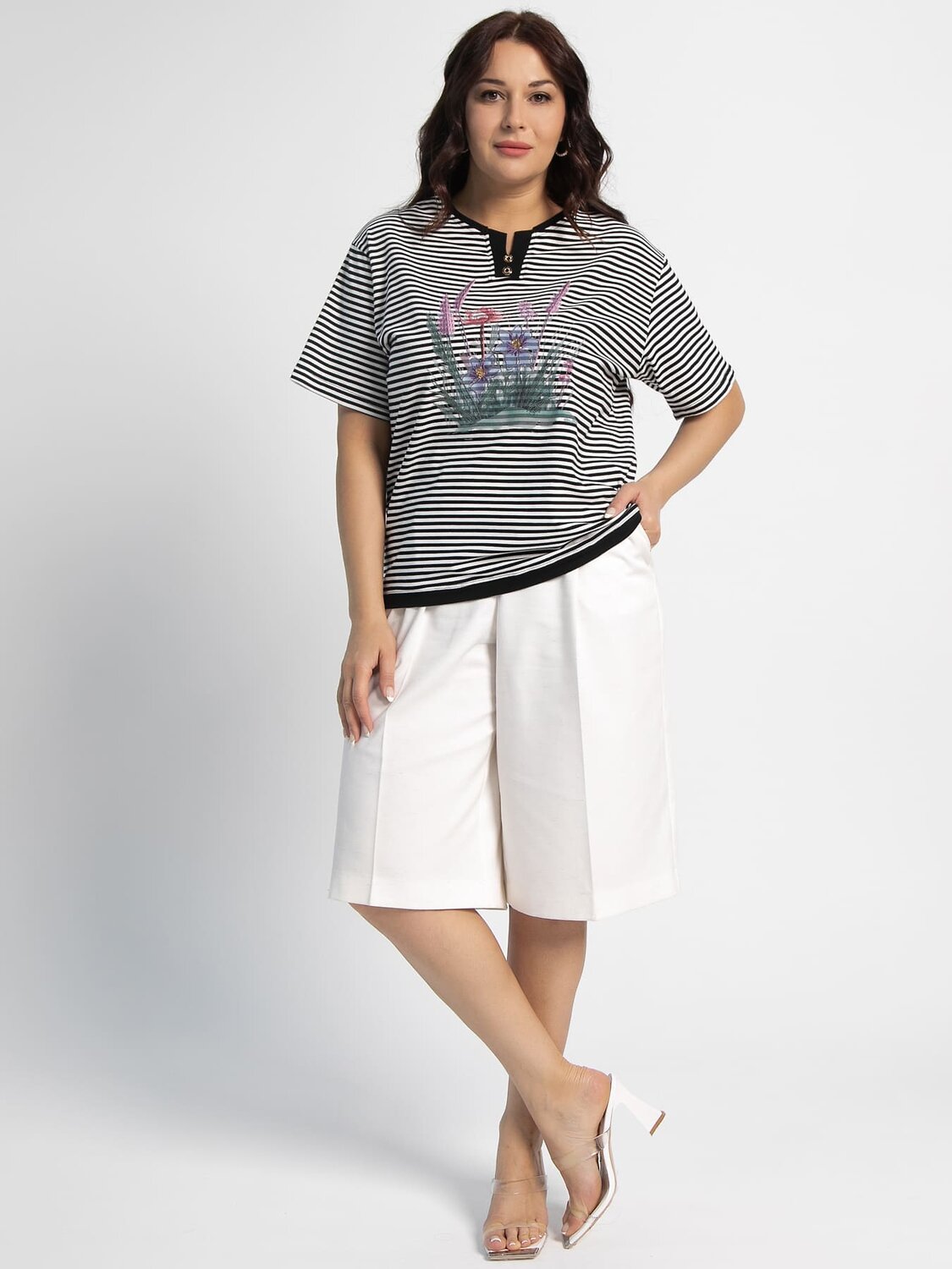 LT Collection Блуза 597775 Б15944-20М Черный