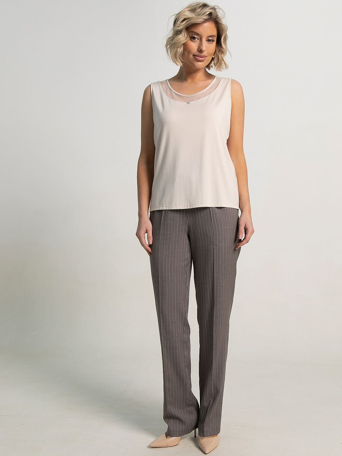 LT Collection Топ 598040 Б15741-7М Молочный