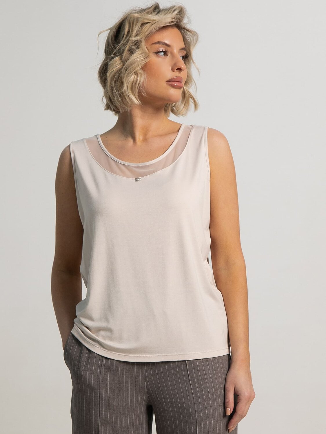 LT Collection Топ 598040 Б15741-7М Молочный
