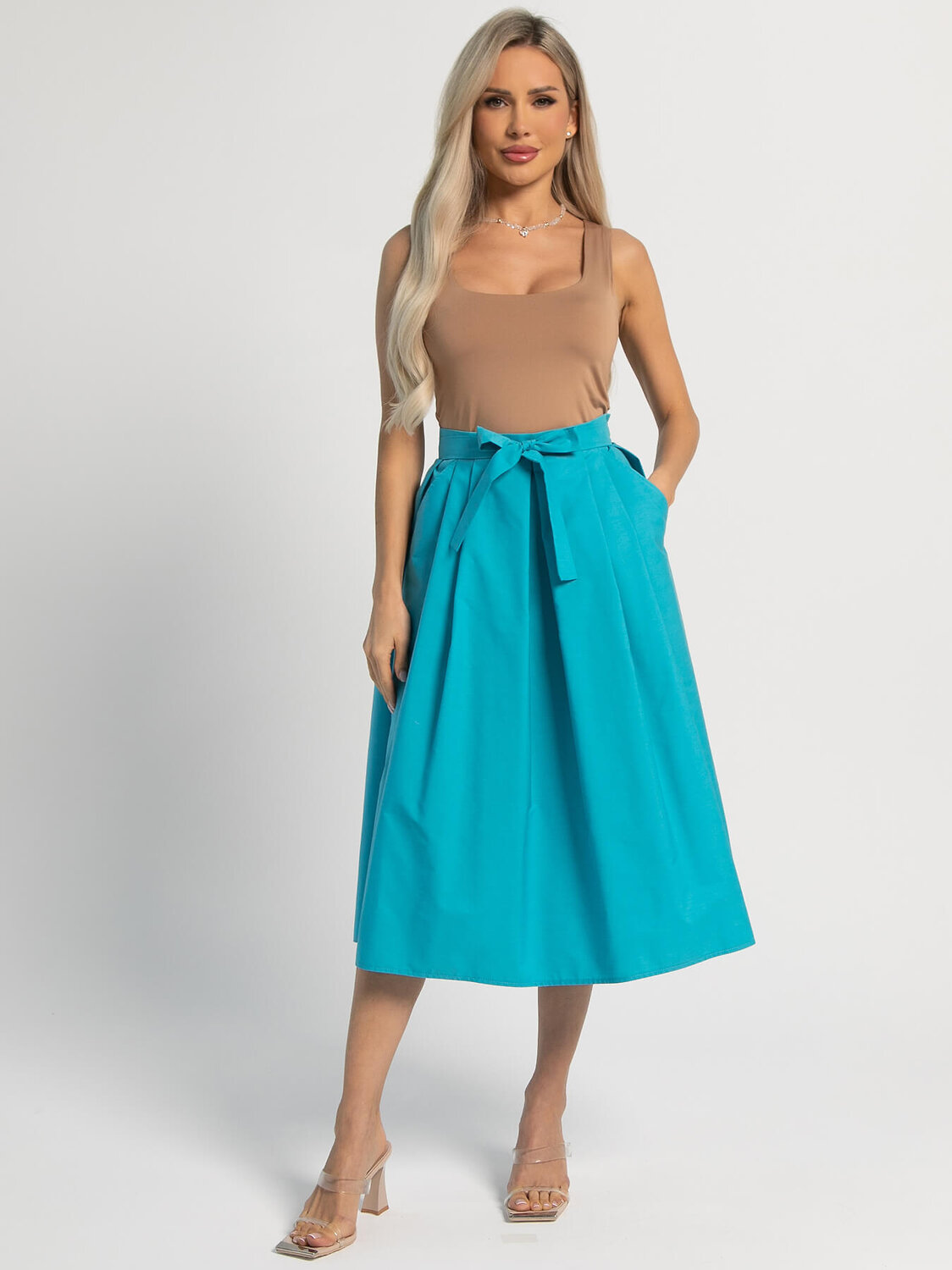 LT Collection Юбка 598047 Ю15991-3М Голубой