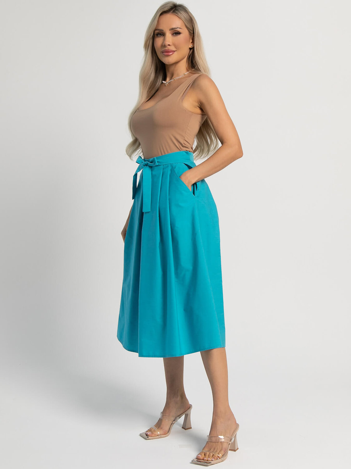 LT Collection Юбка 598047 Ю15991-3М Голубой