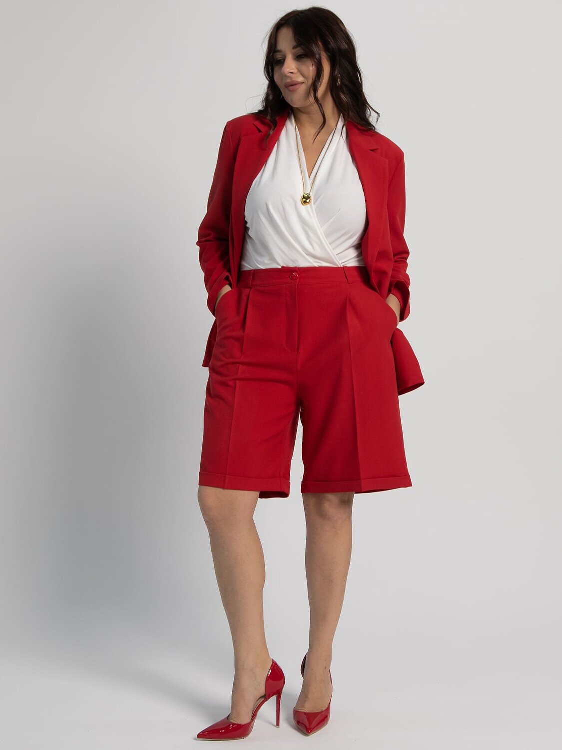 LT Collection Шорты 598049 Ш16025-34М Красный