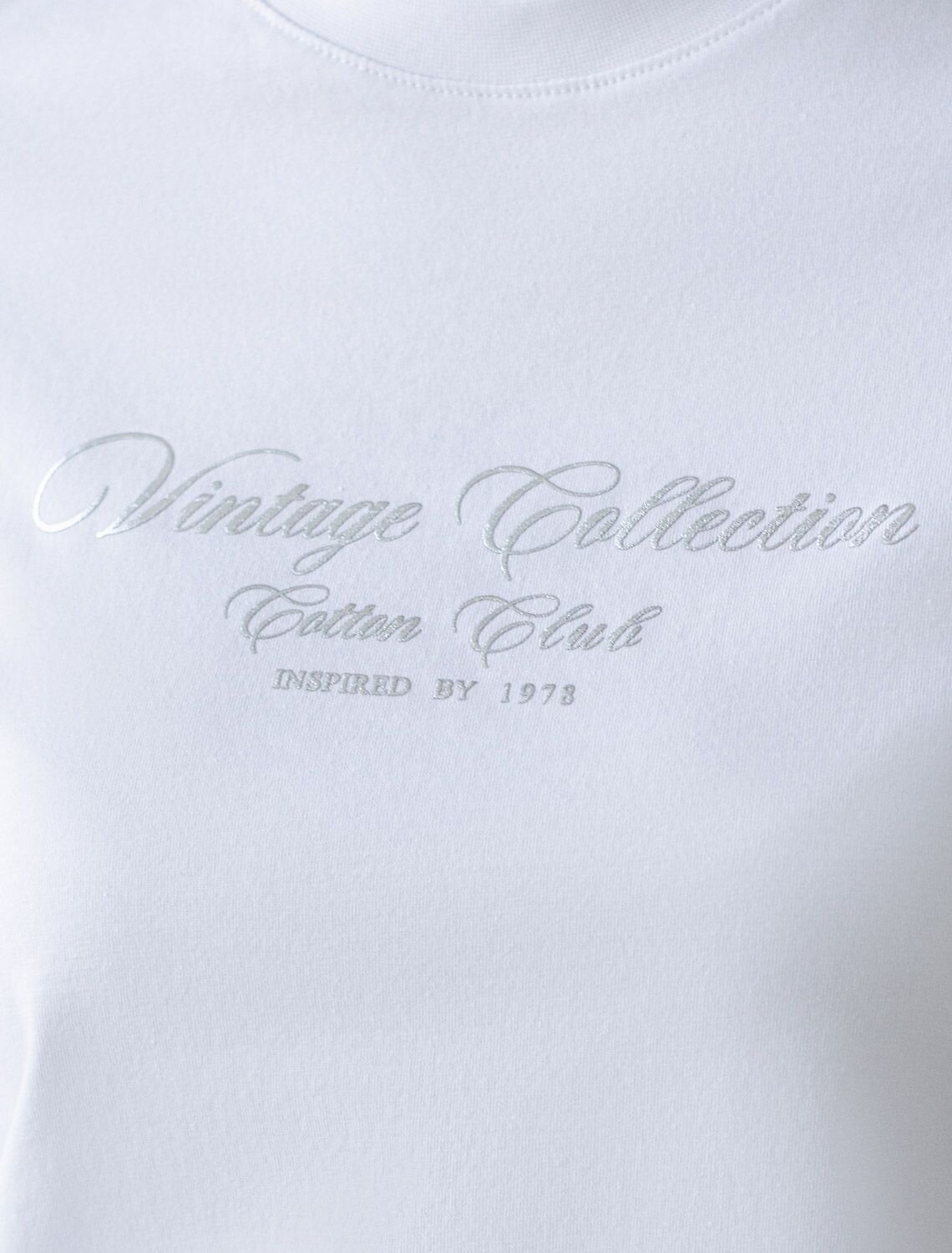 VILATTE Футболка 598096 D49.176 белый_vintage