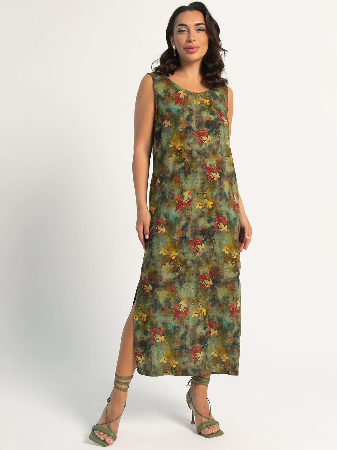 LT Collection Сарафан 598237 П15987-10М Зеленый