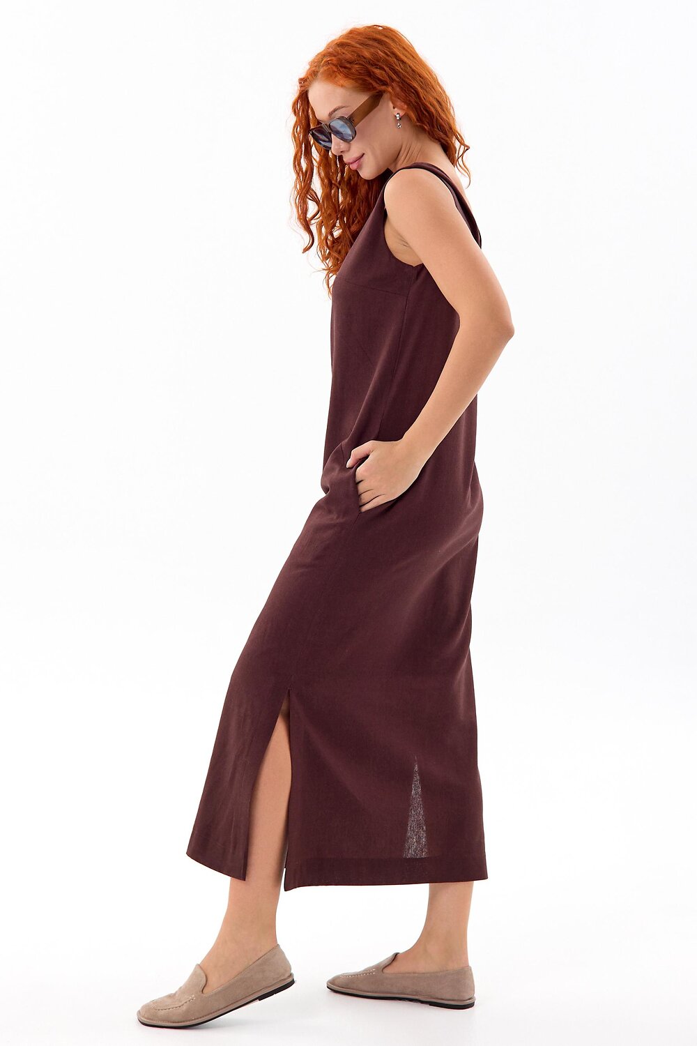 Lika Dress Платье 598281 10719 Тёмный шоколад
