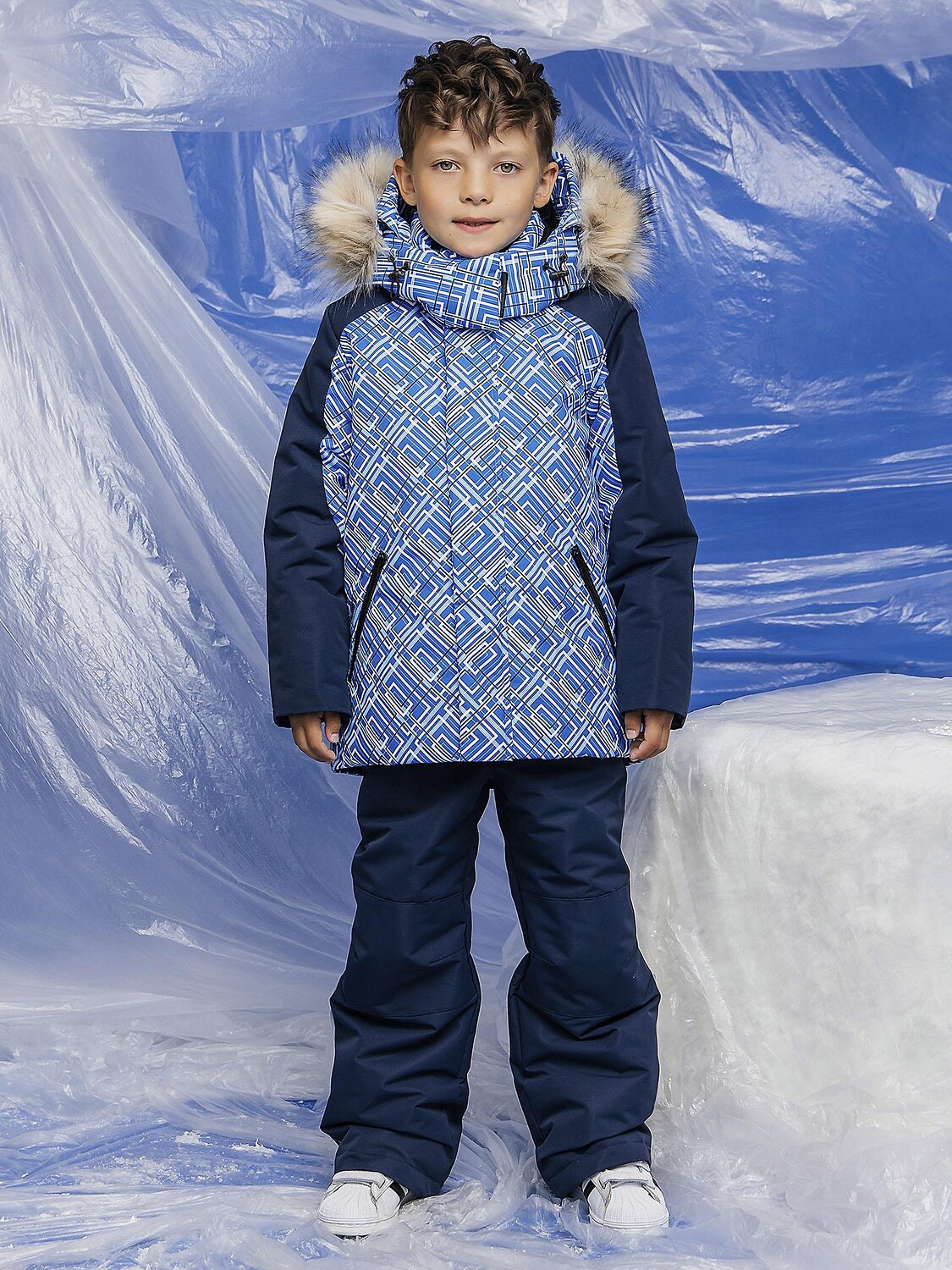 BATIK Комплект 598307 0339-27з-3 Синий/т.синий