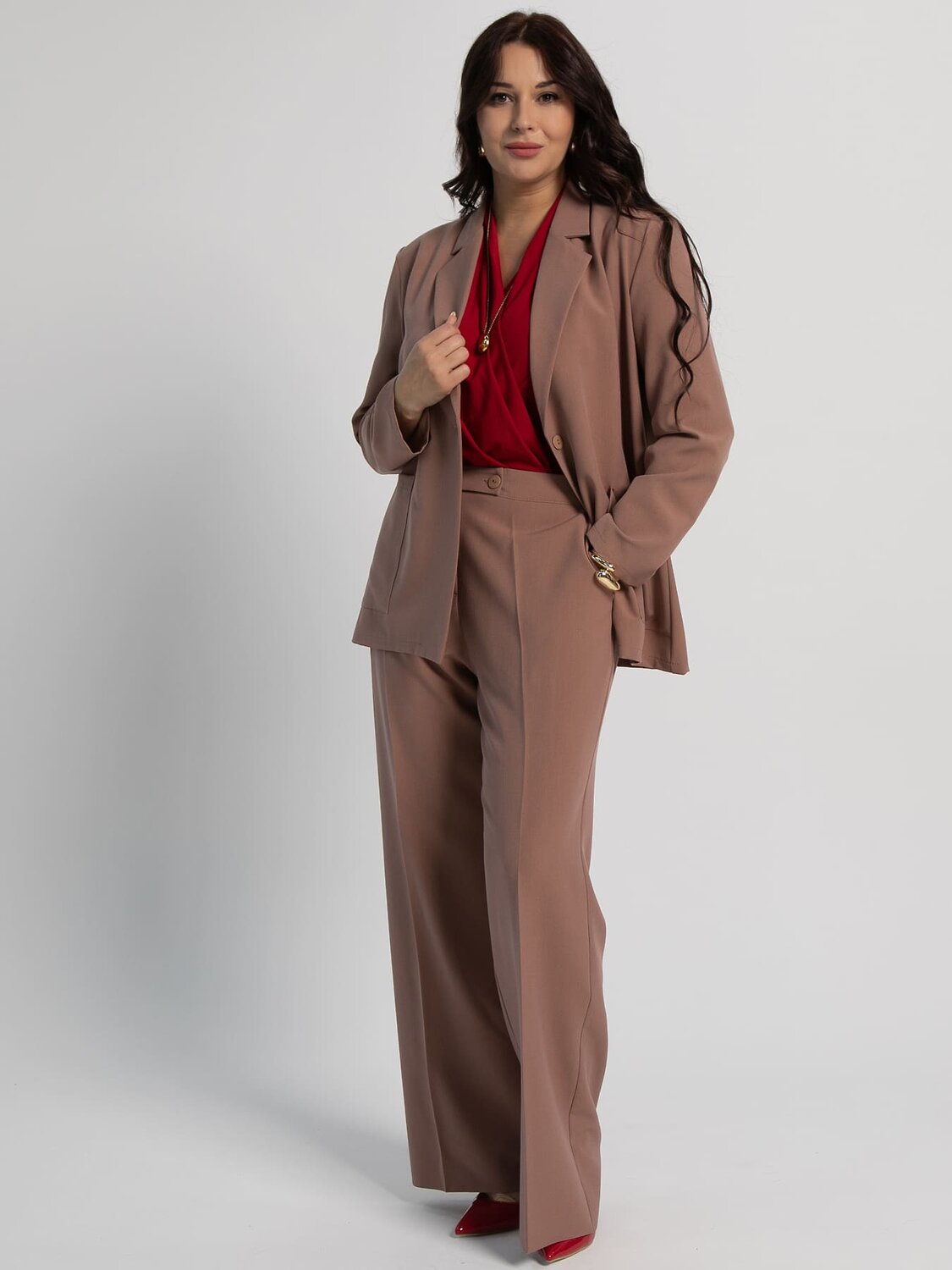 LT Collection Брюки 598717 Б16019-34М Бежевый