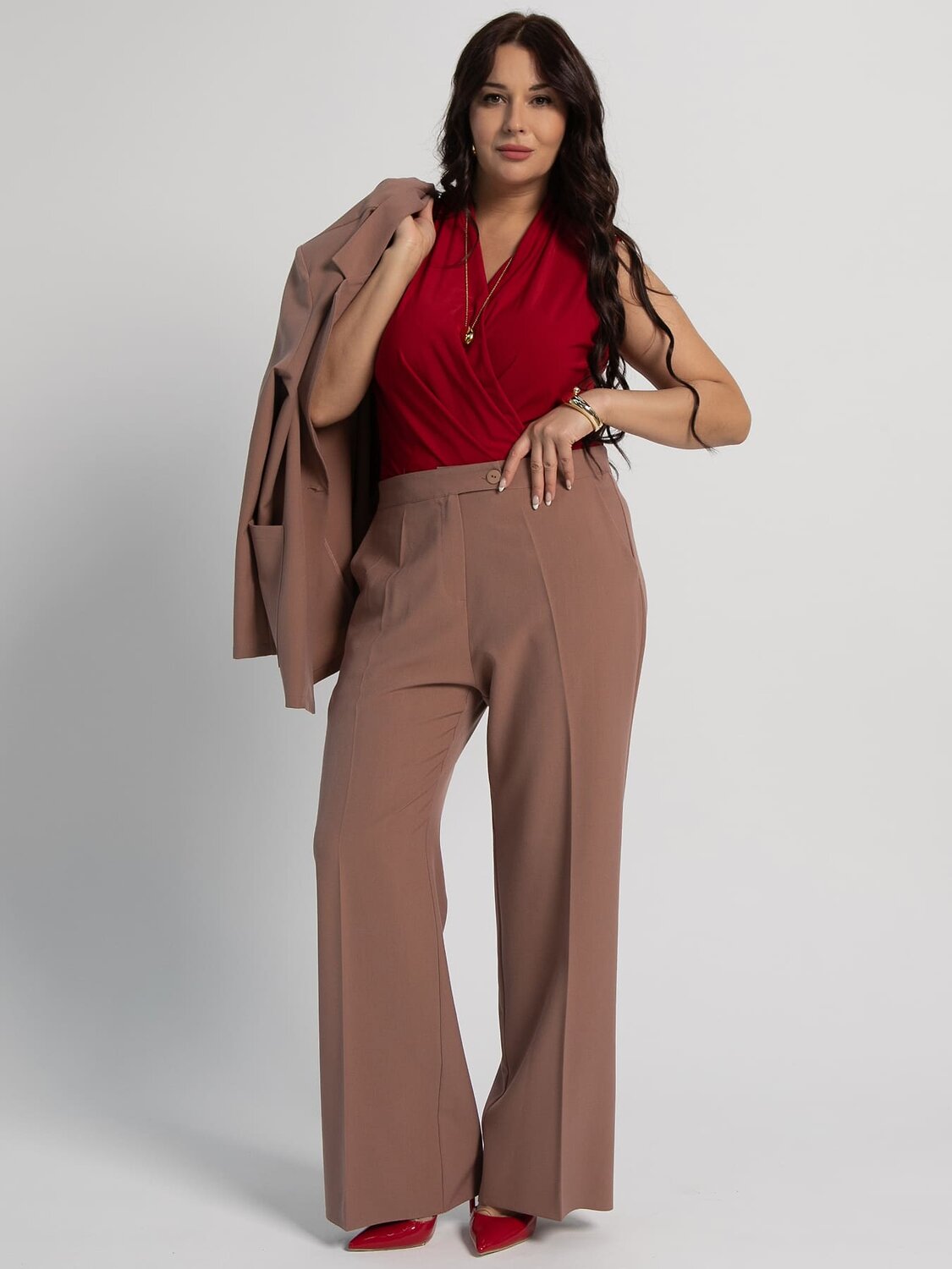LT Collection Брюки 598717 Б16019-34М Бежевый