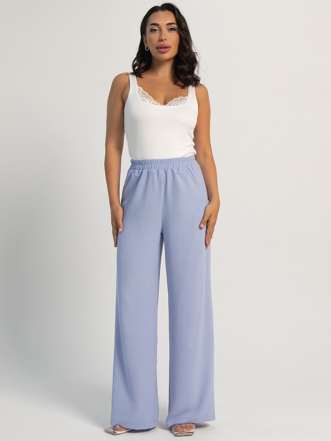 LT Collection Брюки 598718 Б16028-9М Голубой