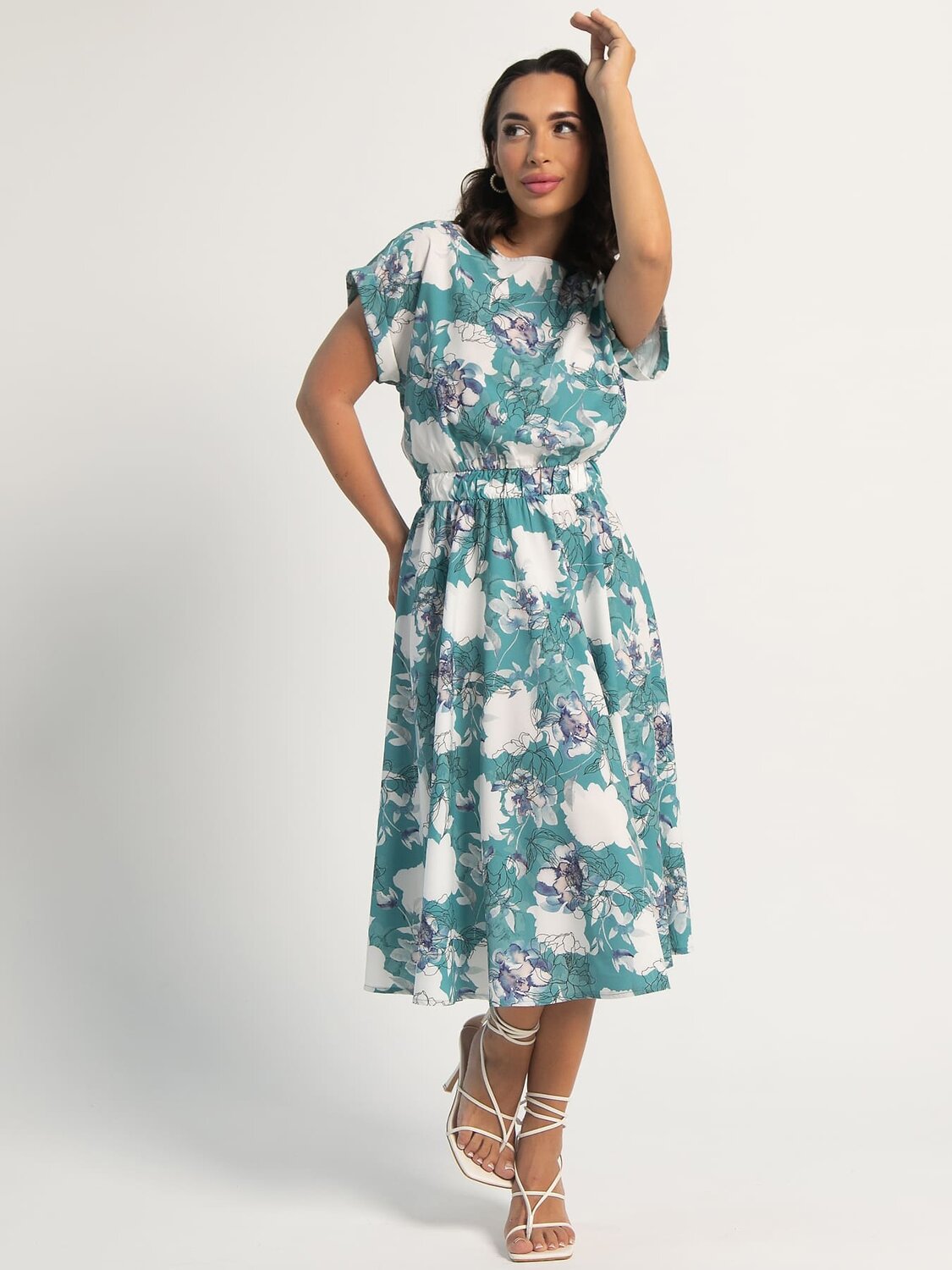 LT Collection Платье 598725 П16029-41М Бирюза