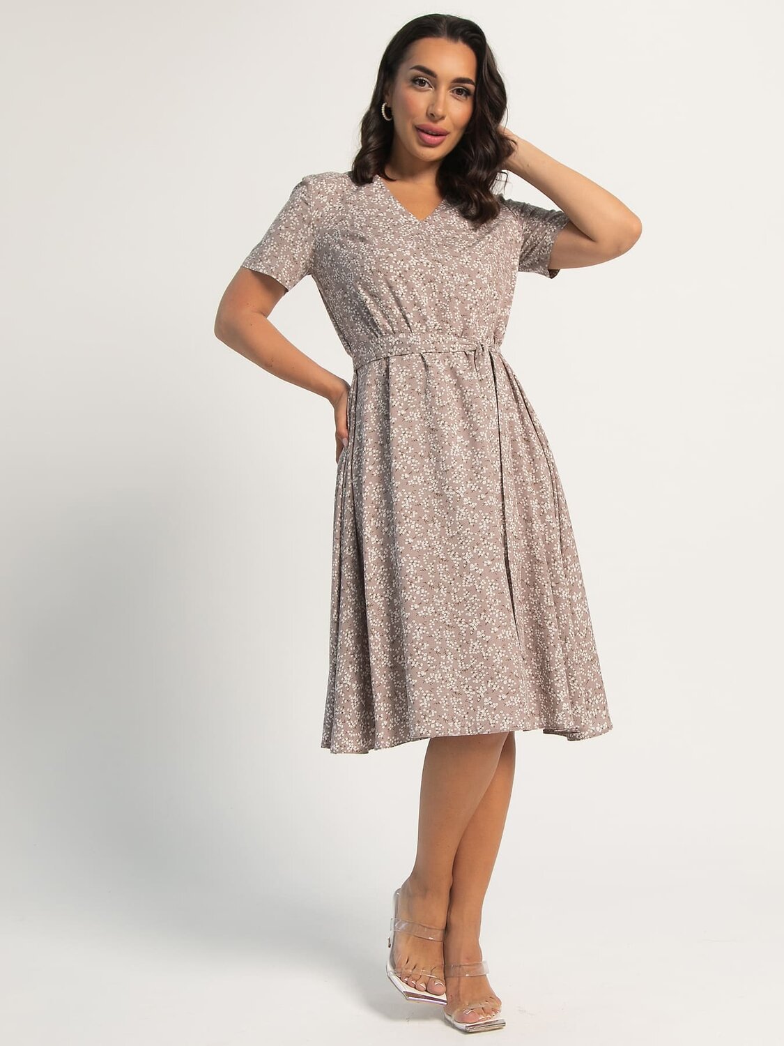 LT Collection Платье 598789 П16064-25М Бежевый