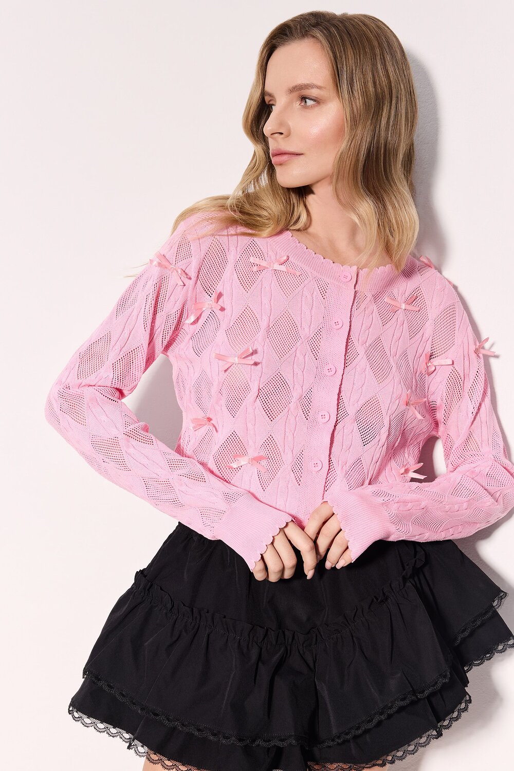 TOPTOP Кардиган 598956 TT.051.17501.300 Розовый