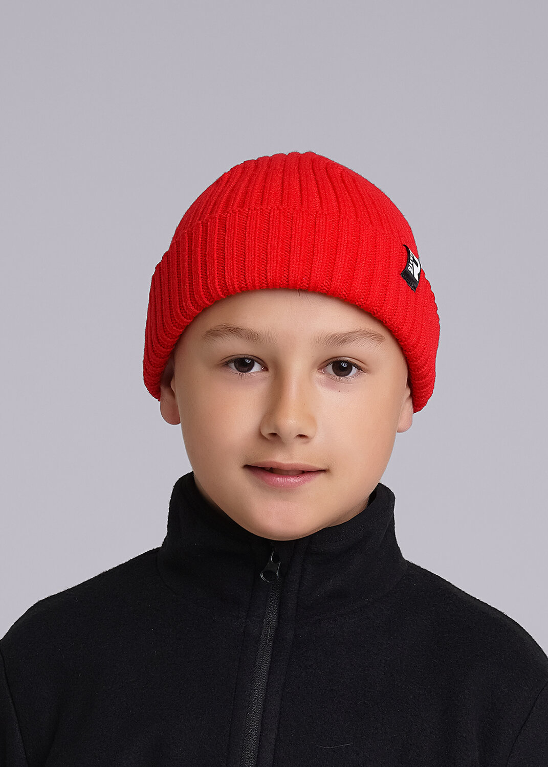 CLEVER Шапка 599052 433839вн красный