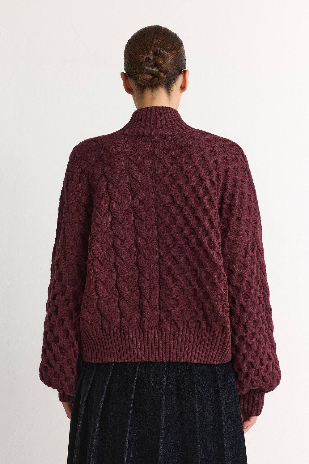 TOPTOP Свитер 599154 TT.050.18252.330 Бордовый