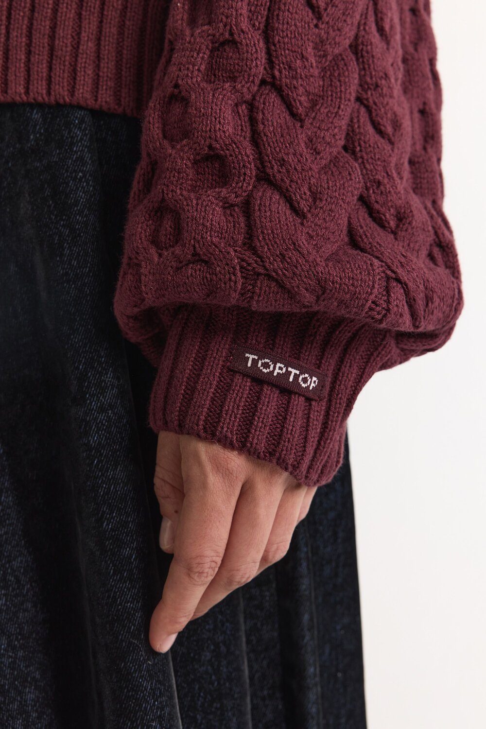 TOPTOP Свитер 599154 TT.050.18252.330 Бордовый