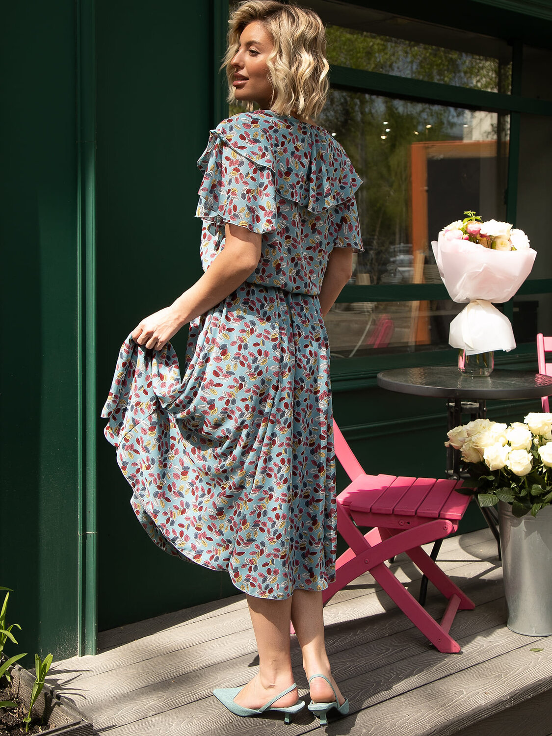 LT Collection Платье 599175 П15849-39М Голубой