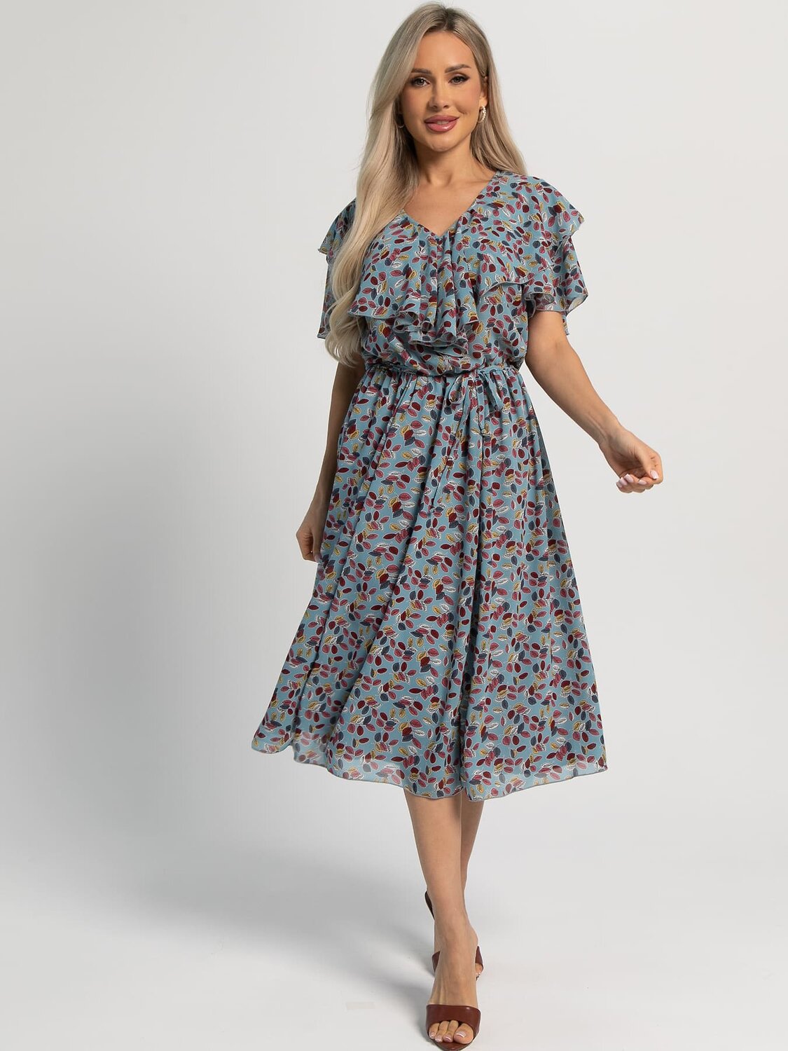 LT Collection Платье 599175 П15849-39М Голубой