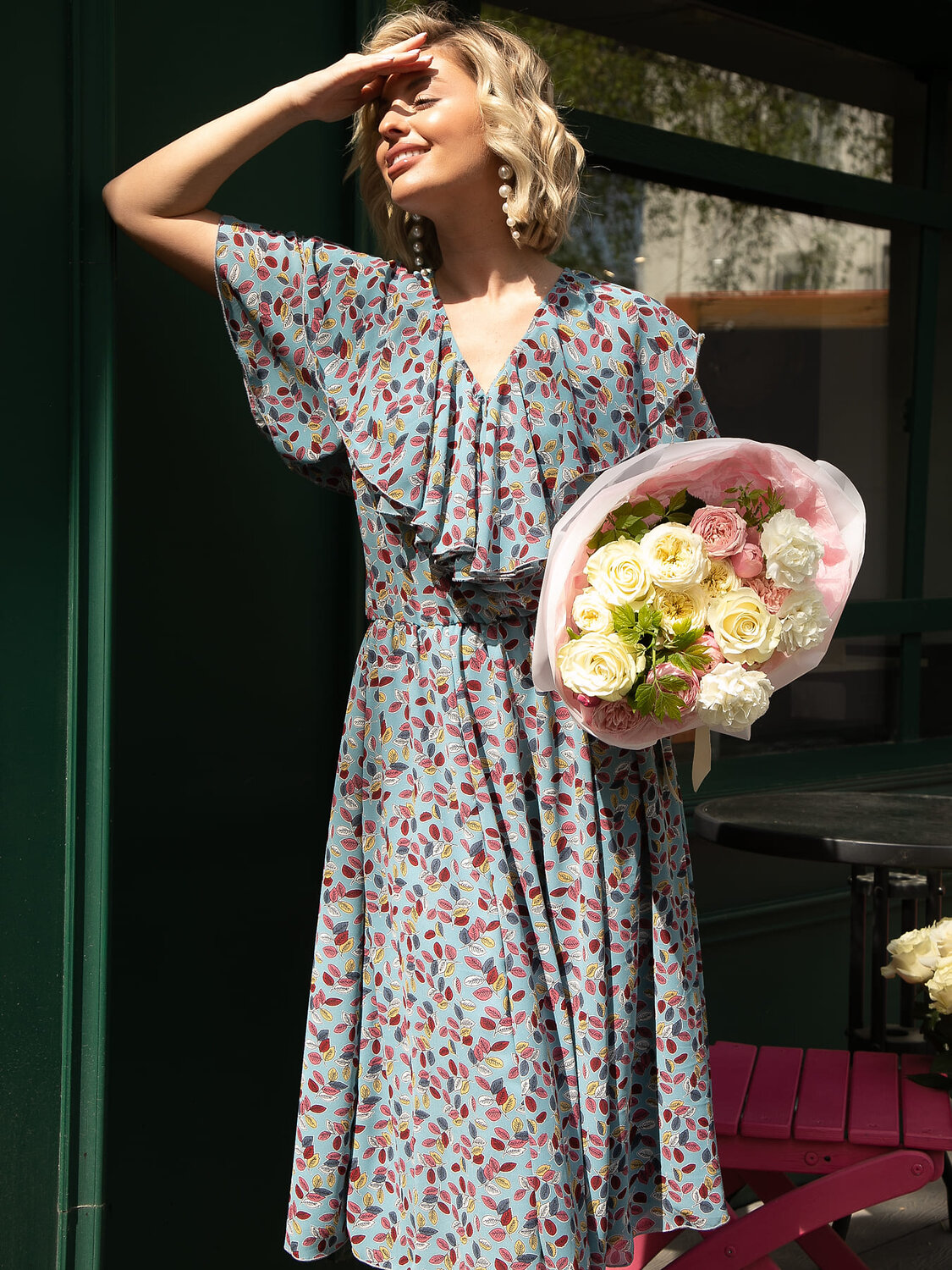 LT Collection Платье 599175 П15849-39М Голубой