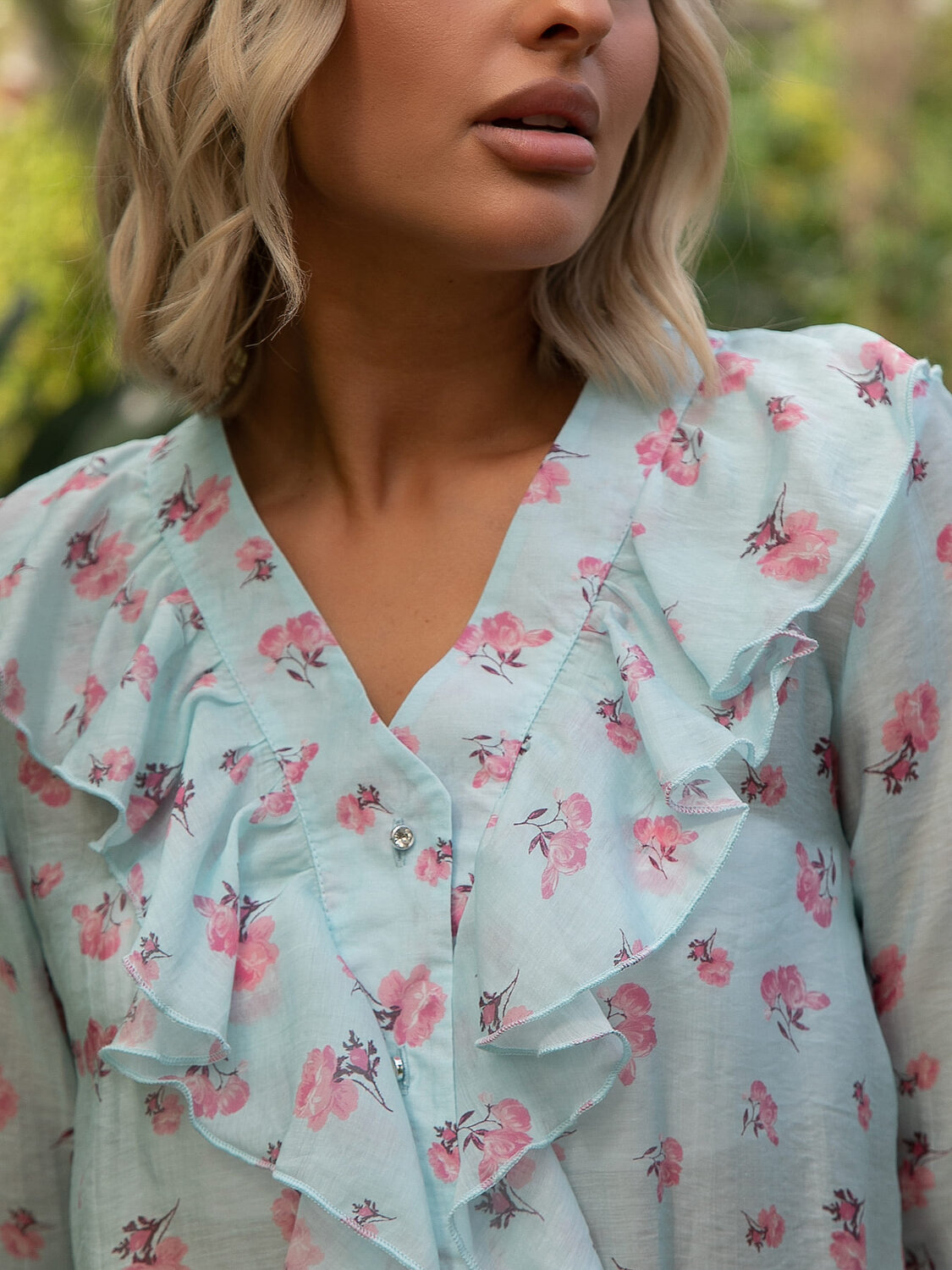 LT Collection Блуза 599178 Б15870-45М Голубой